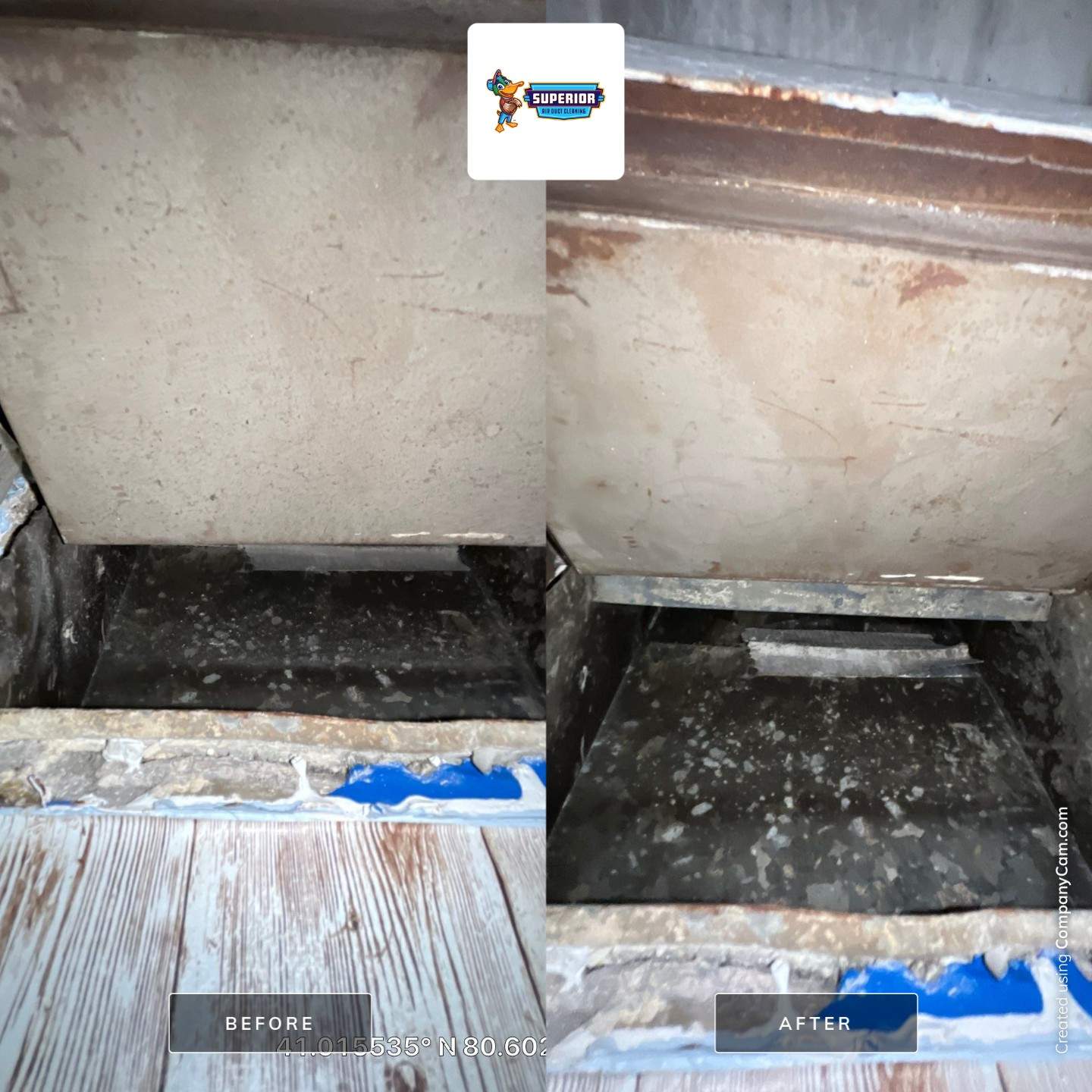 Air Duct Cleaning With a Vacuum Truck in Youngstown, OH by Superior Air Duct Cleaning