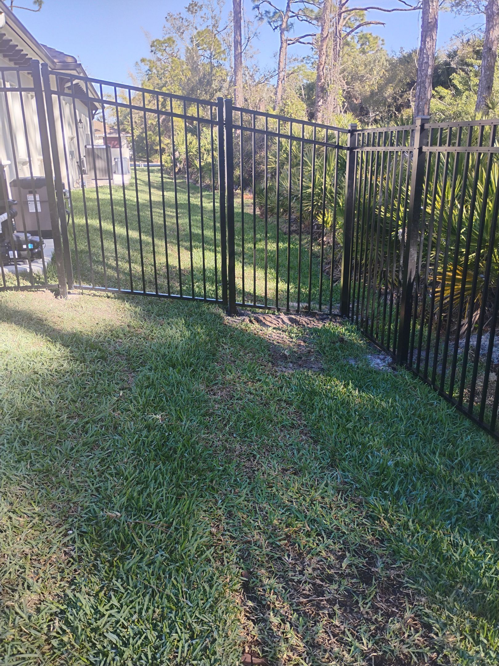 6' Commercial Aluminum Fence in Englewood by True Fence LLC