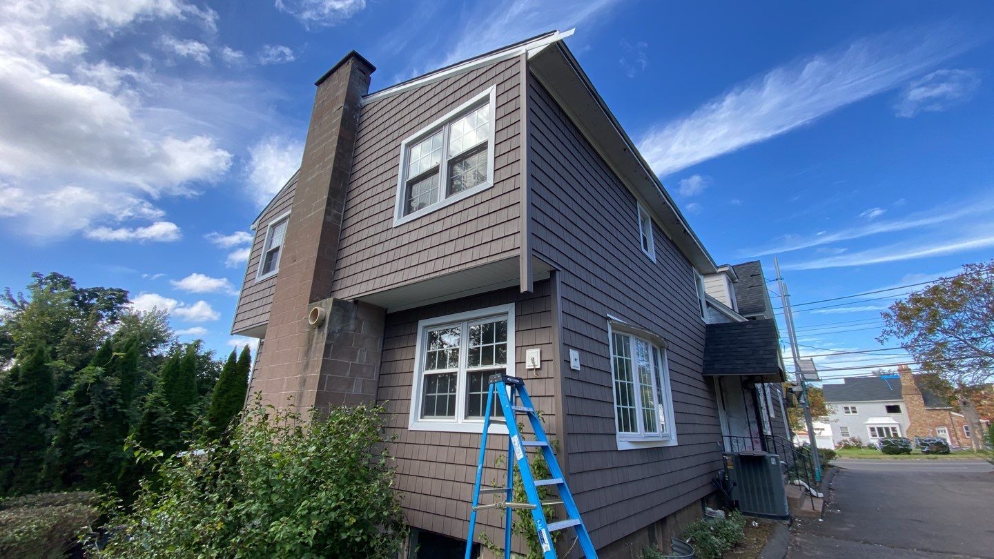 New roofing siding and gutters in new have CT by A Plus Exterior