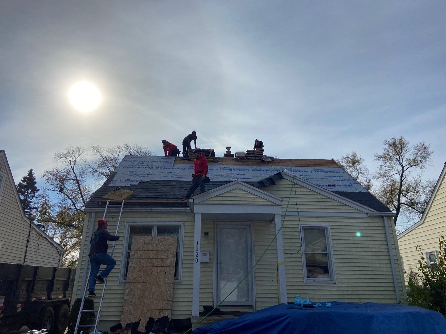 Roof Replacement using CertainTeed Landmark by 180 Contractors