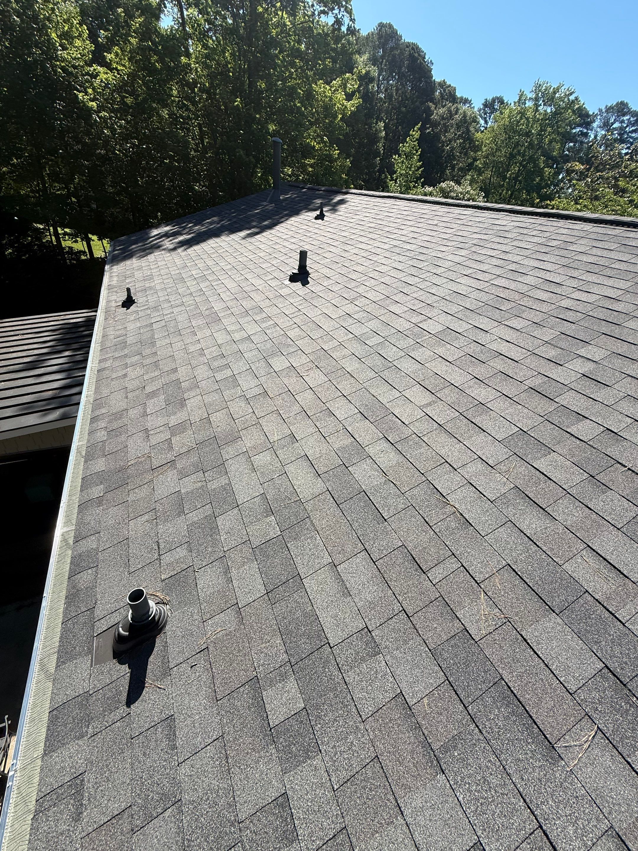 Residential Roof Replacement & Gutter Installation in Cary, NC by Carolina Professional Roofing, Inc  