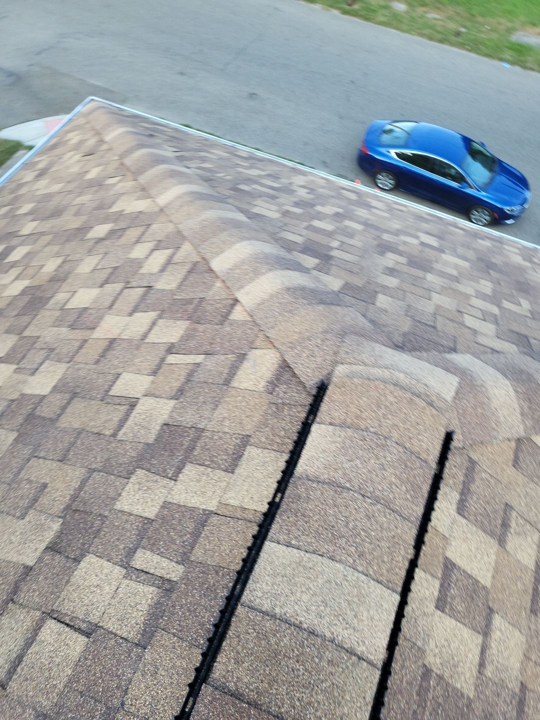 ATLAS PINNACLE COLOR: MORNING HARVEST DRIP EDGE: MUSKET BROWN by Eagle Eye Roofing