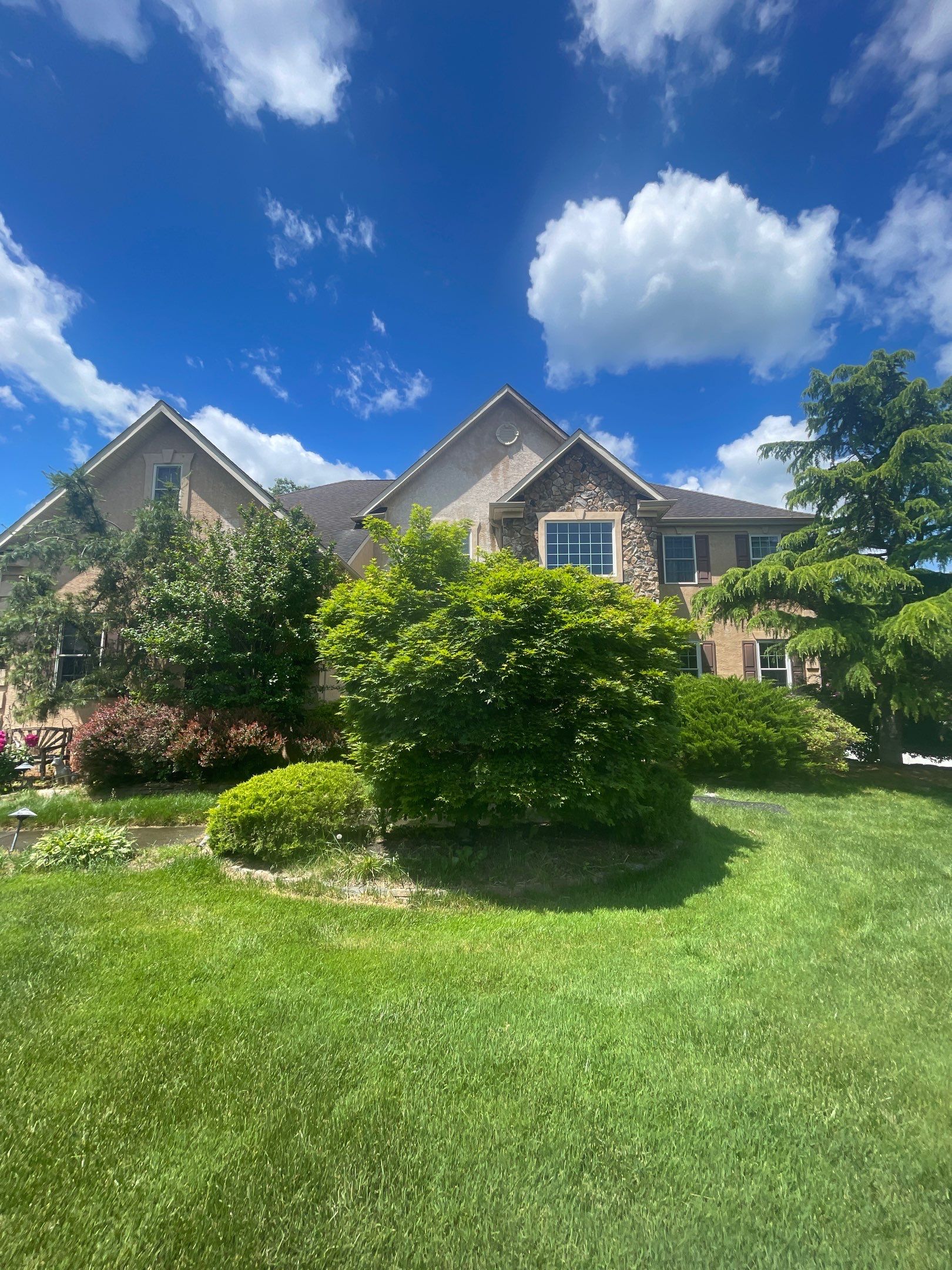 Residential Cleaning using House Wash by SJ Exterior