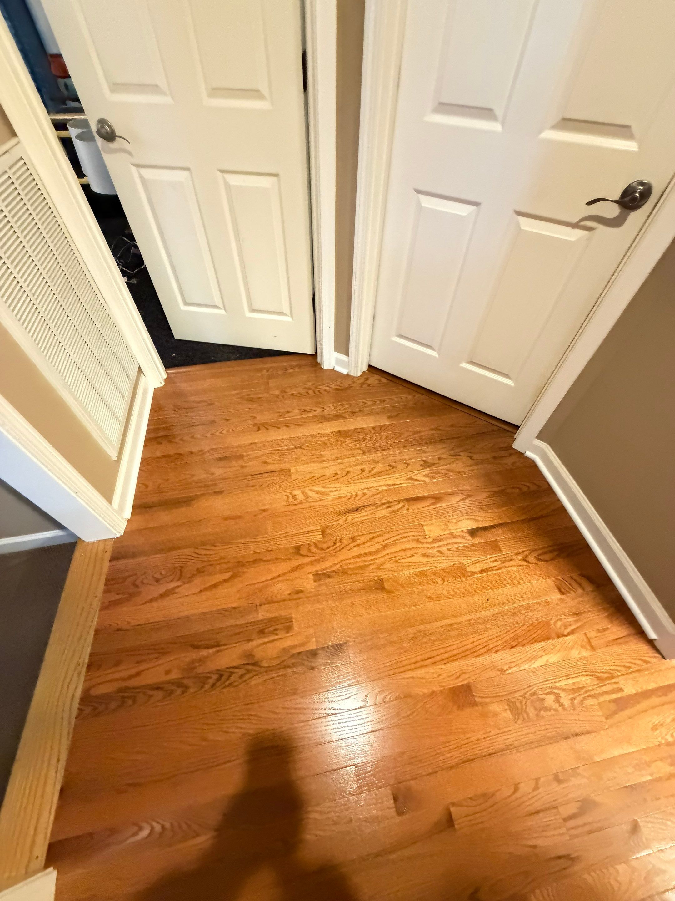 From carpet to prefinished hardwood by Footprints Floors of Nashville