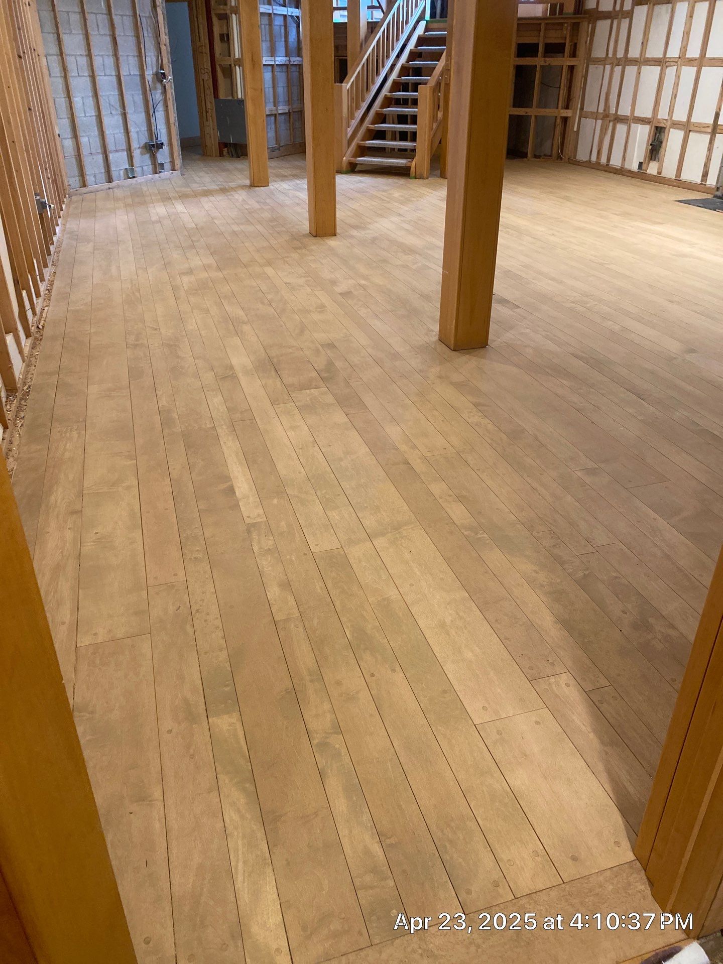 Refinish On Existing Maple by RTBaldwin Hardwood Floors