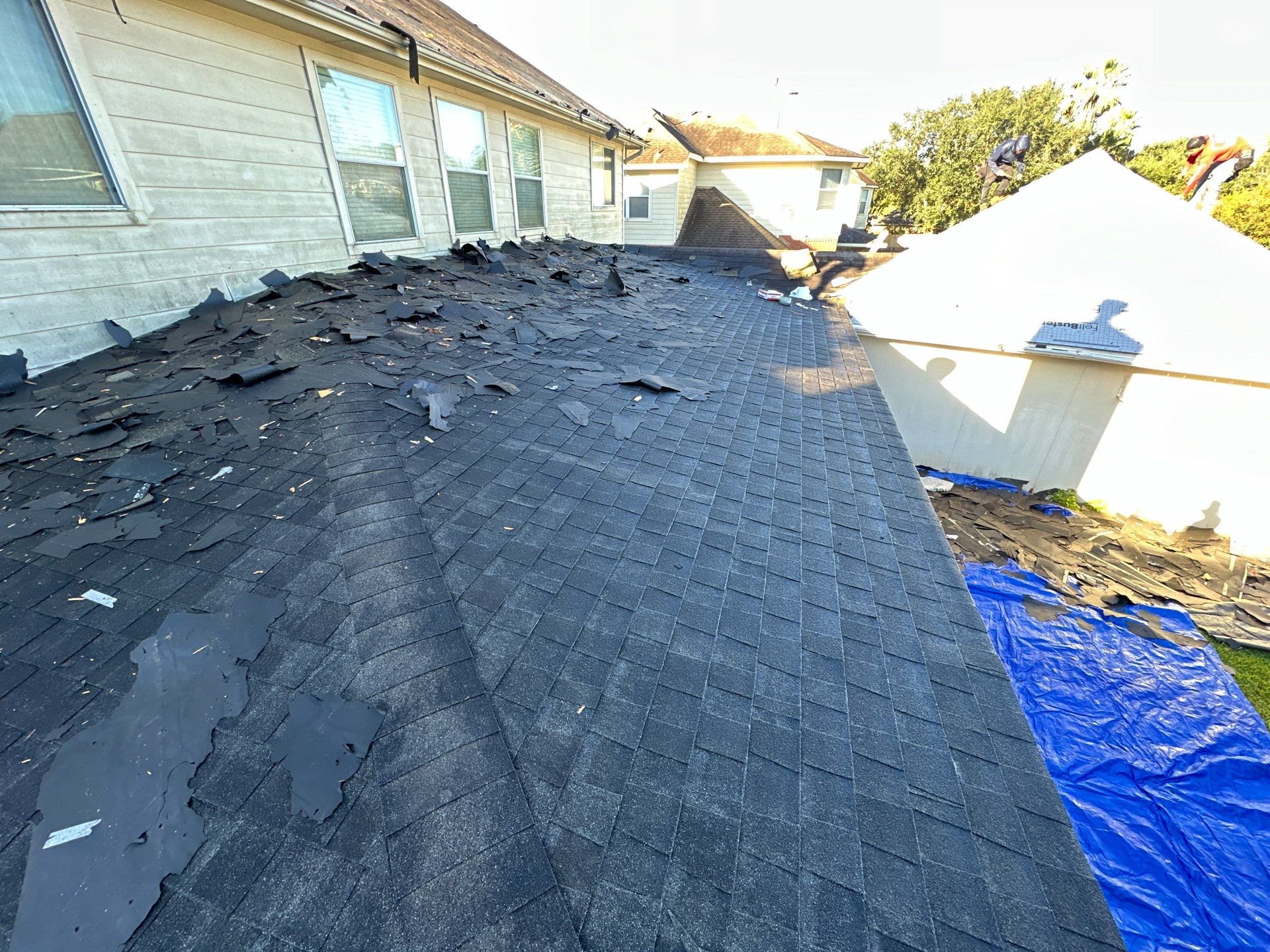 Project in Pearland by Motion Roofing