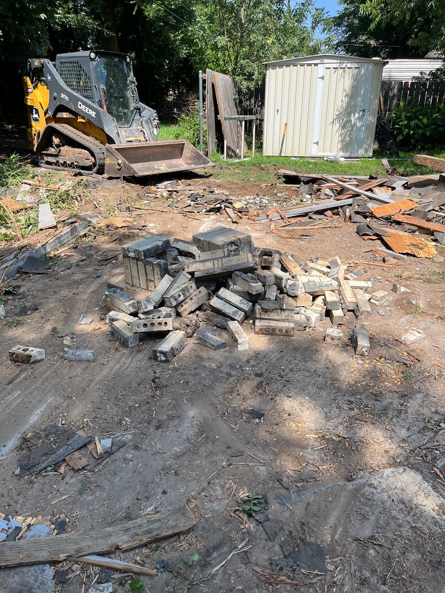 Demo , Concrete Pad, And Cedar Fence by Clays Services Inc