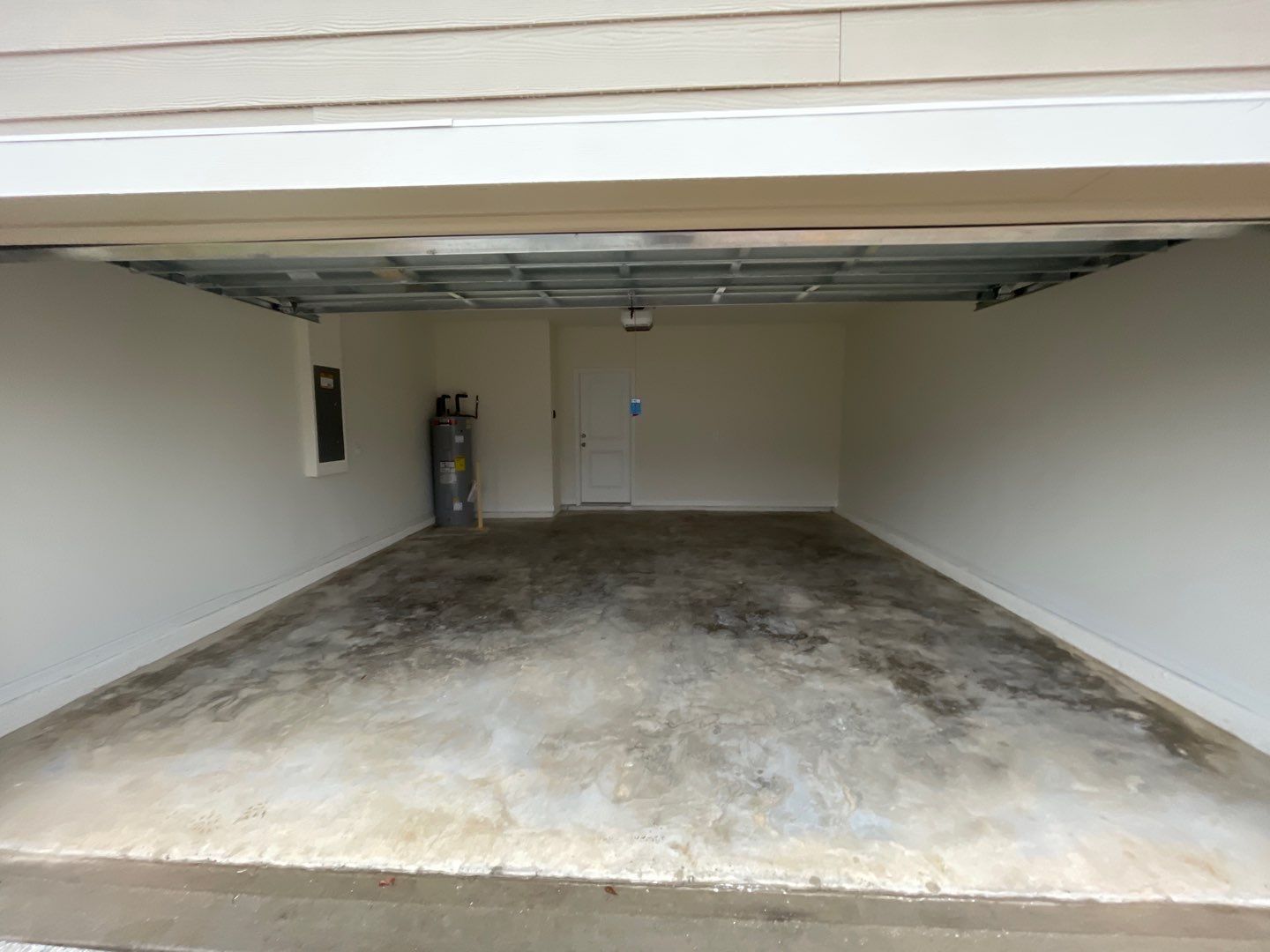 Garage Project in Newberry, FL in Pecan by Cross Creek Concrete Coatings