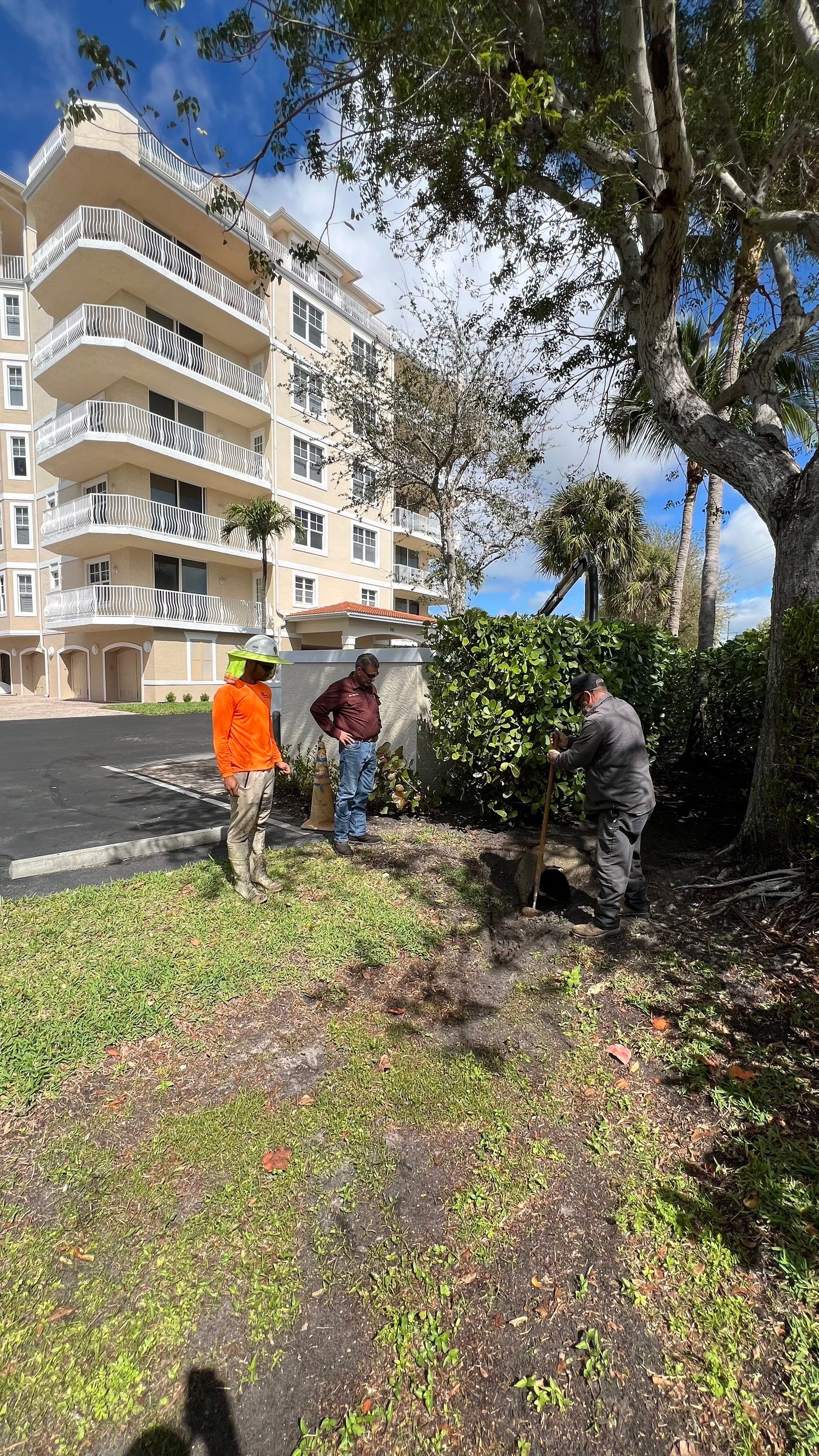Condo Complex Stormwater System Maintenance by Don Mar, Inc. Storm Water Solutions