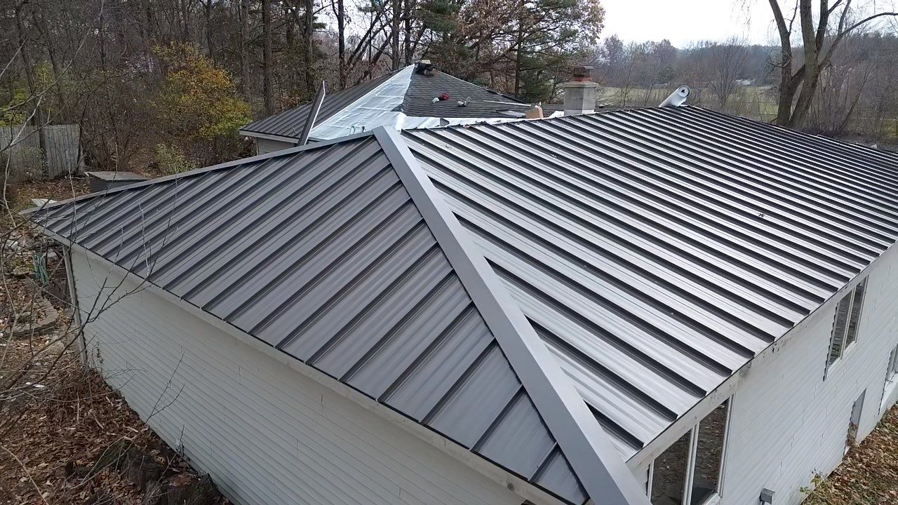 Mechanically Seamed Standing Seam Metal Roof in Fort Wayne, Indiana – Coldwater Road by 4Ever Metal Roofing