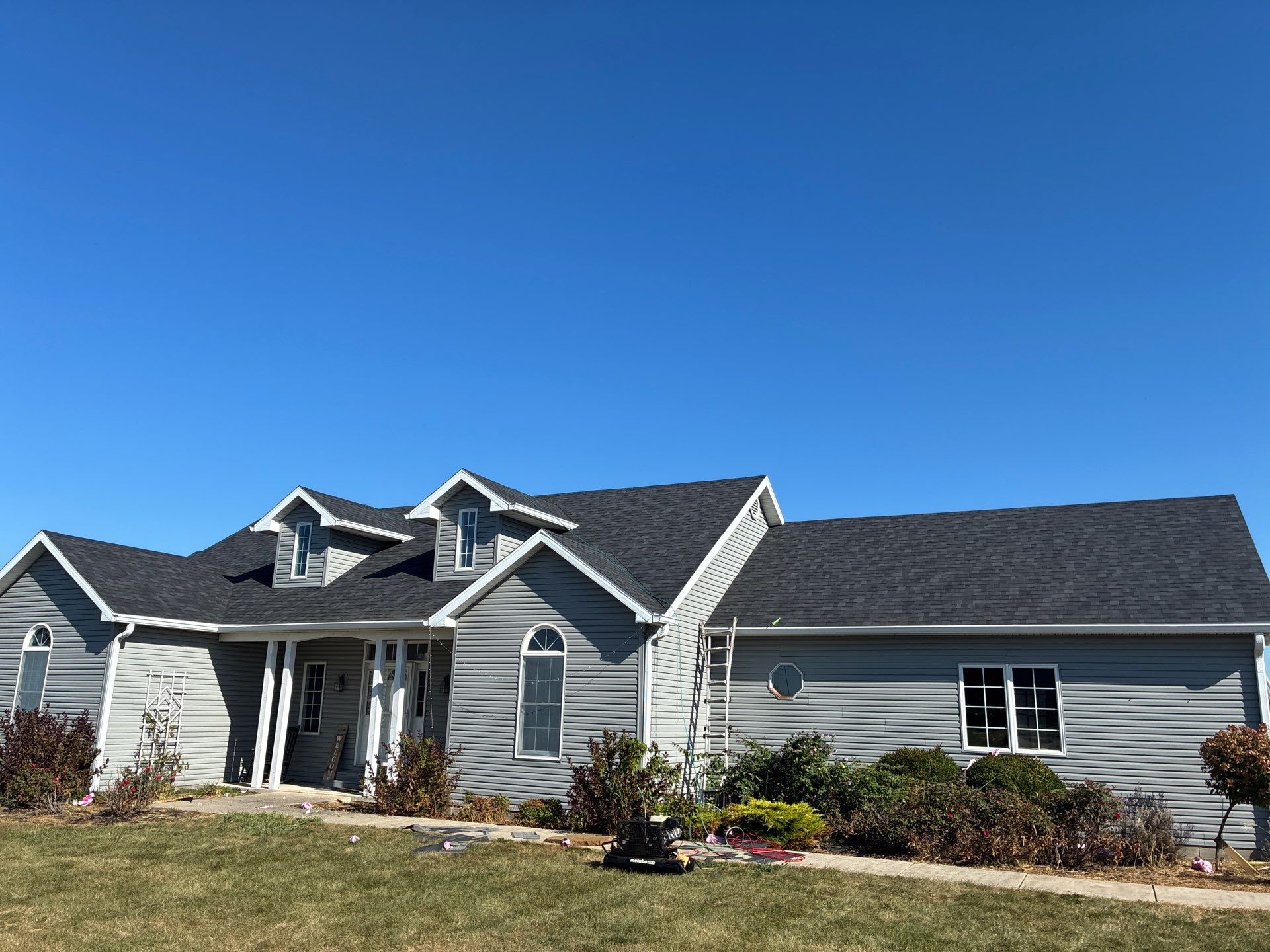 Project in Farmland, IN by Rodeffer Roofing INC