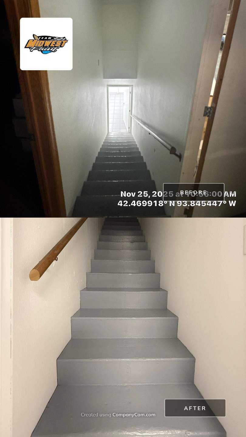 Project in Webster City by Midwest Paint LLC