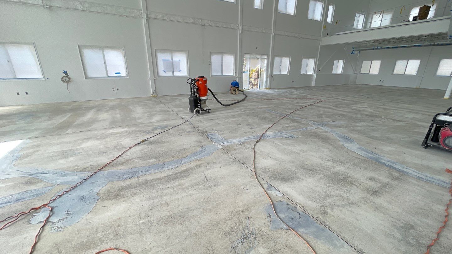 Quinn Bros Commercial TransFLOORmation by Symphony Concrete Coatings