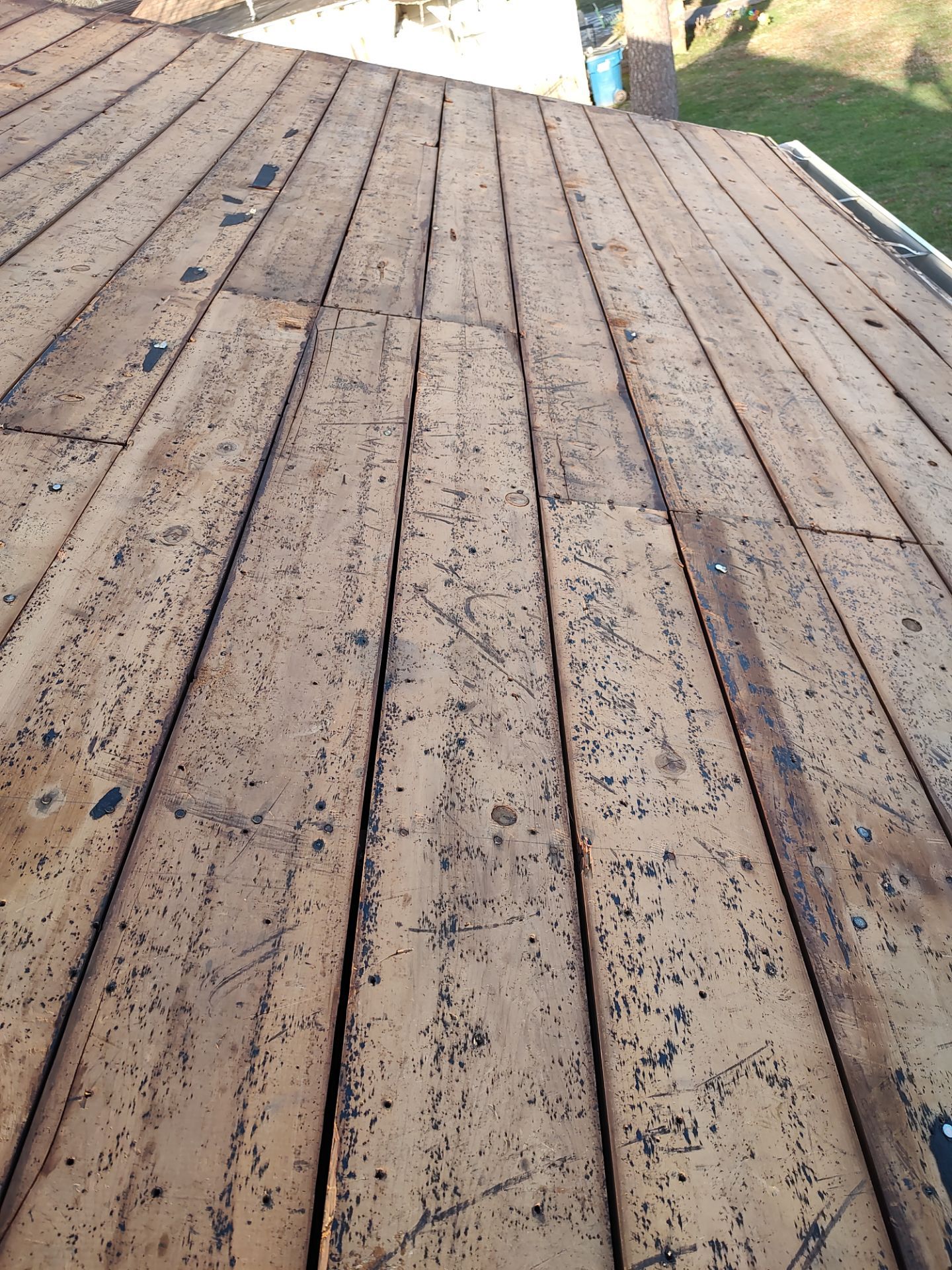 Storm damage restoration project by In & Out Construction & Remodeling, LLC