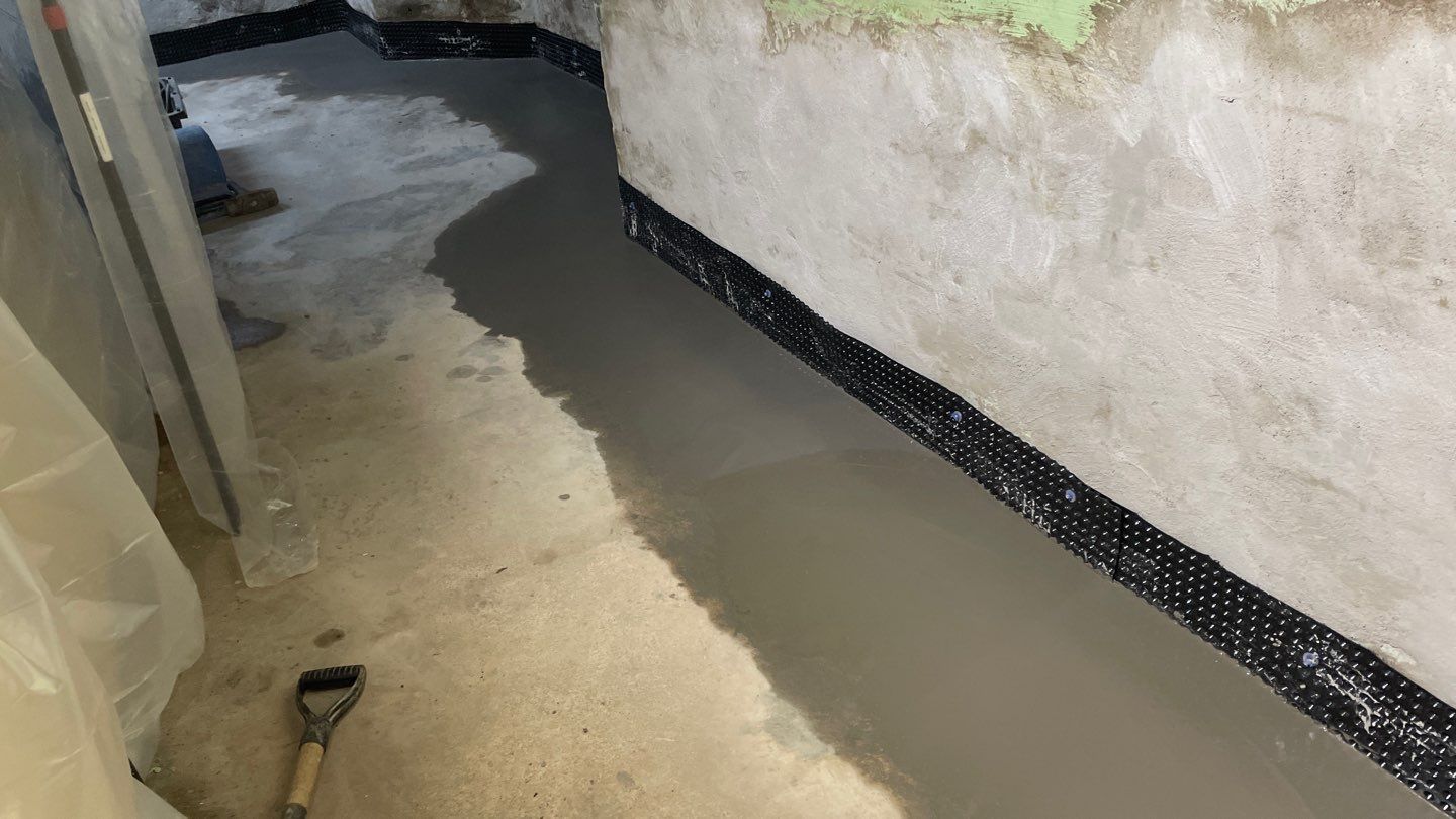 Interior Drain Tile & Foundation Crack Repair in Northeast Minneapolis by Waterproofing Northeast