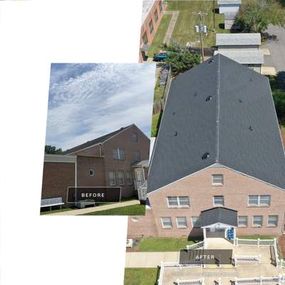 Roof Installation using Flat Roof Coating