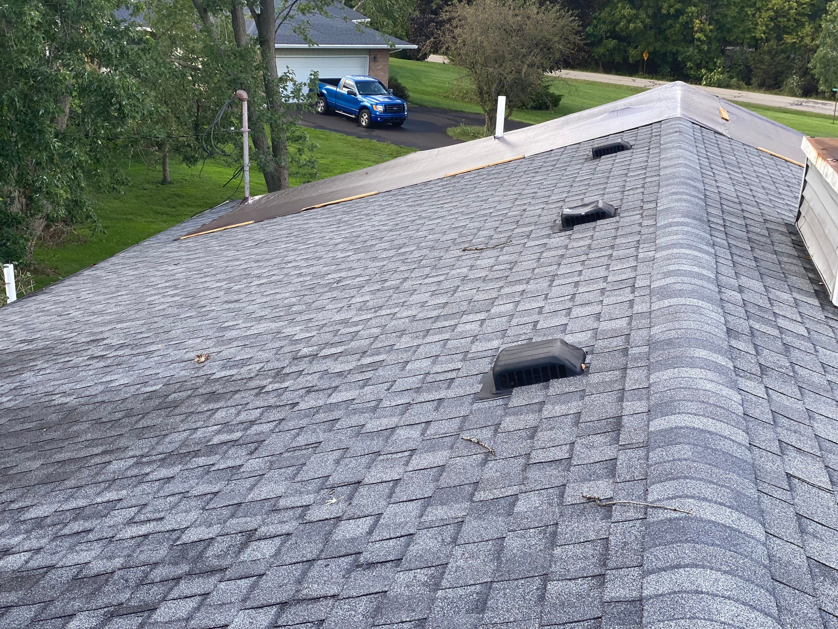 Residential Roofing Installation using Certainteed Landmark ClimateFlex by GRACCO