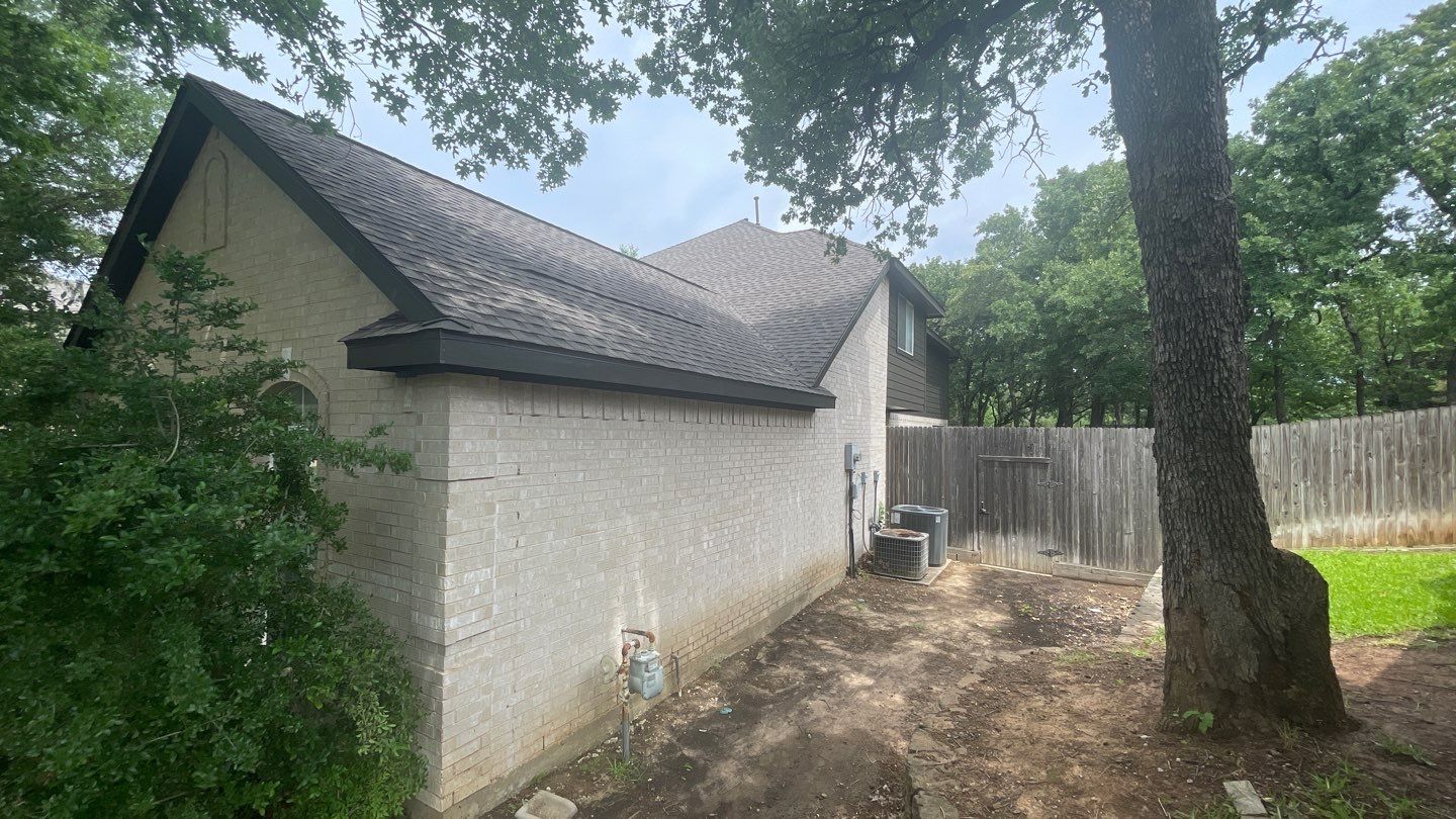 Full Exterior Remodel (Roofing, painting, Gutters) & Interior Damage Repair & Painting by First United Roofing & Construction