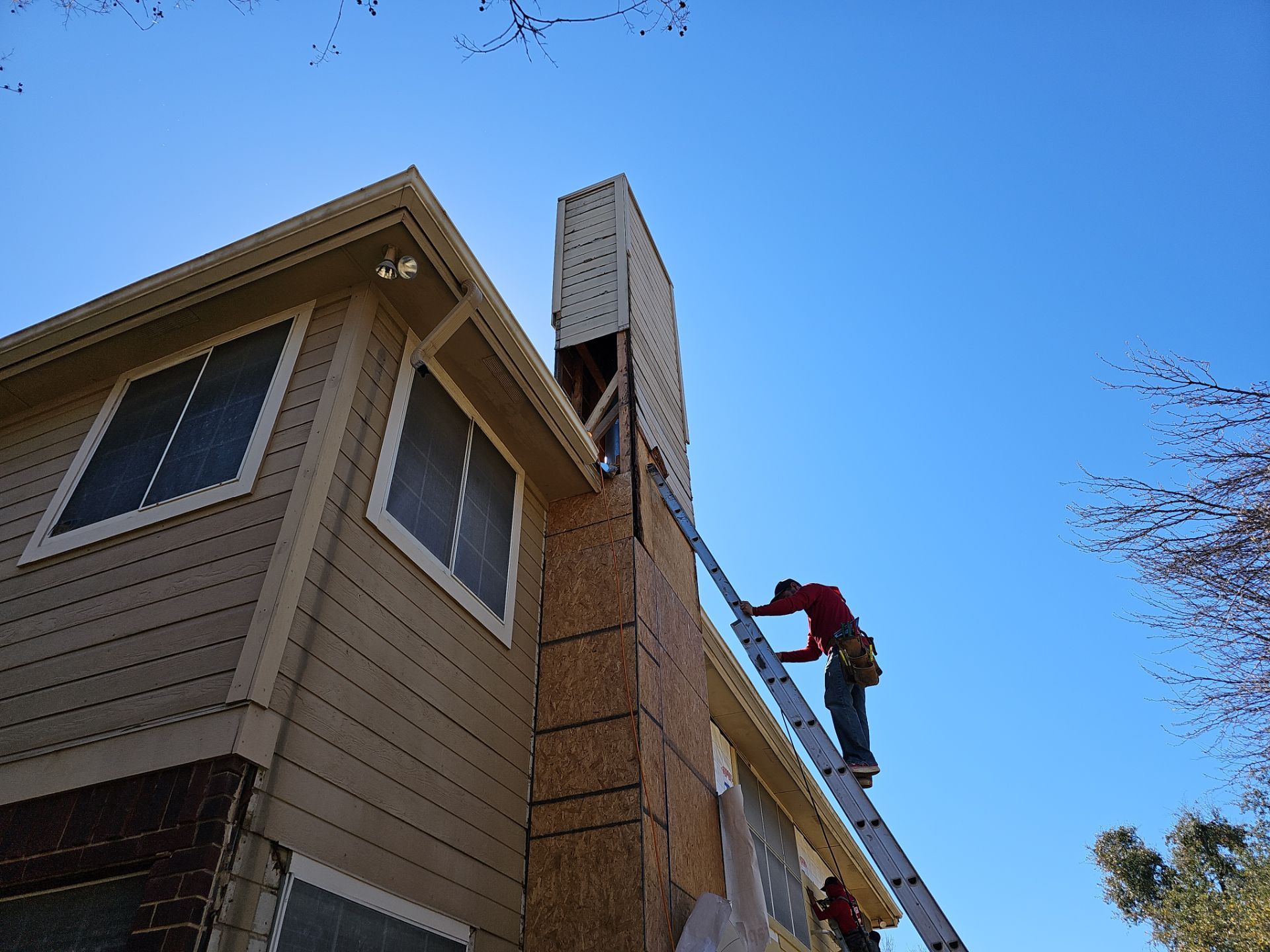 New Hardie Lap Siding & Board and Batten by DeZign Roofing & Exteriors