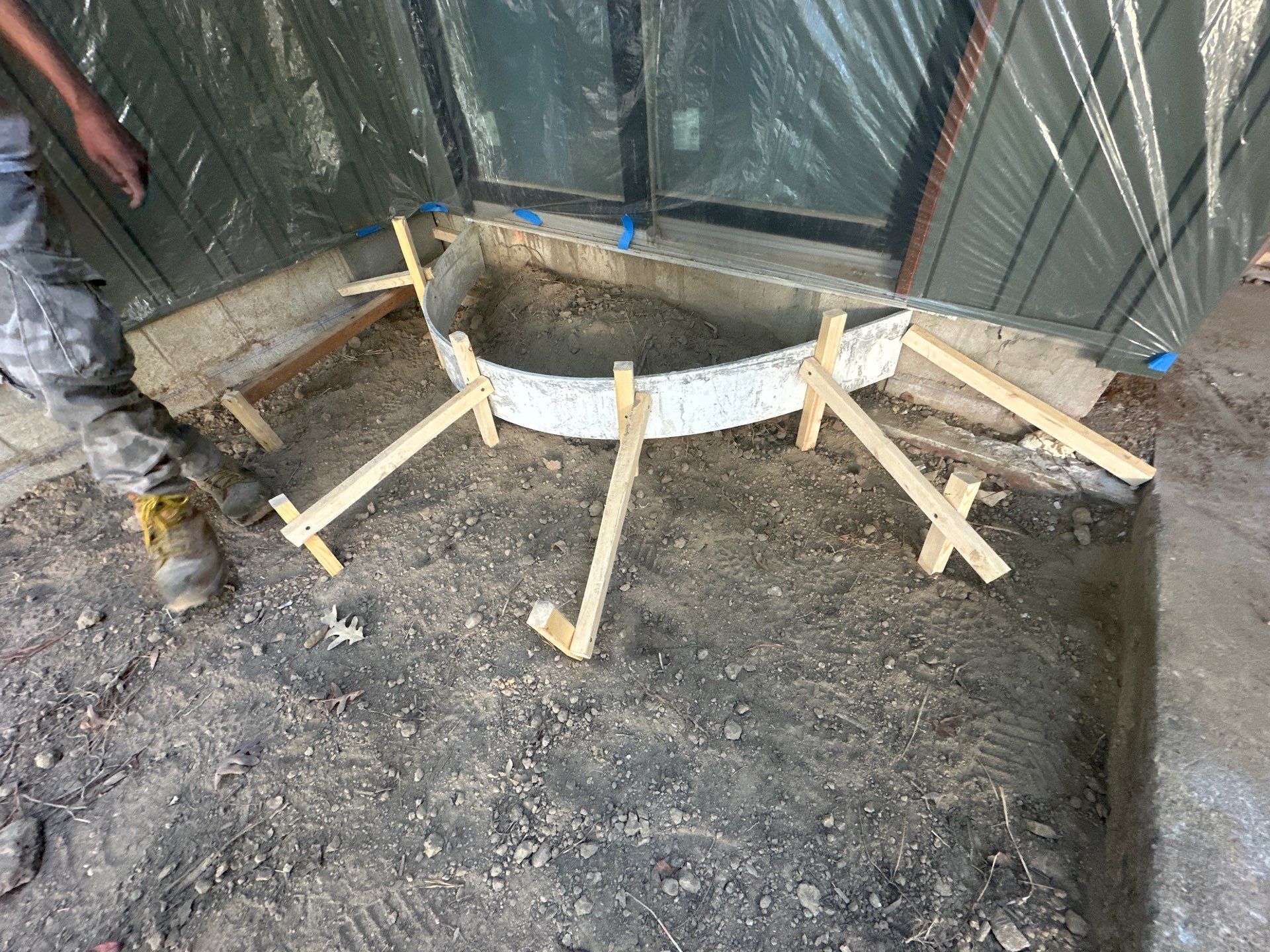 Project in Virginia Beach by Sam The Concrete Man Virginia Beach