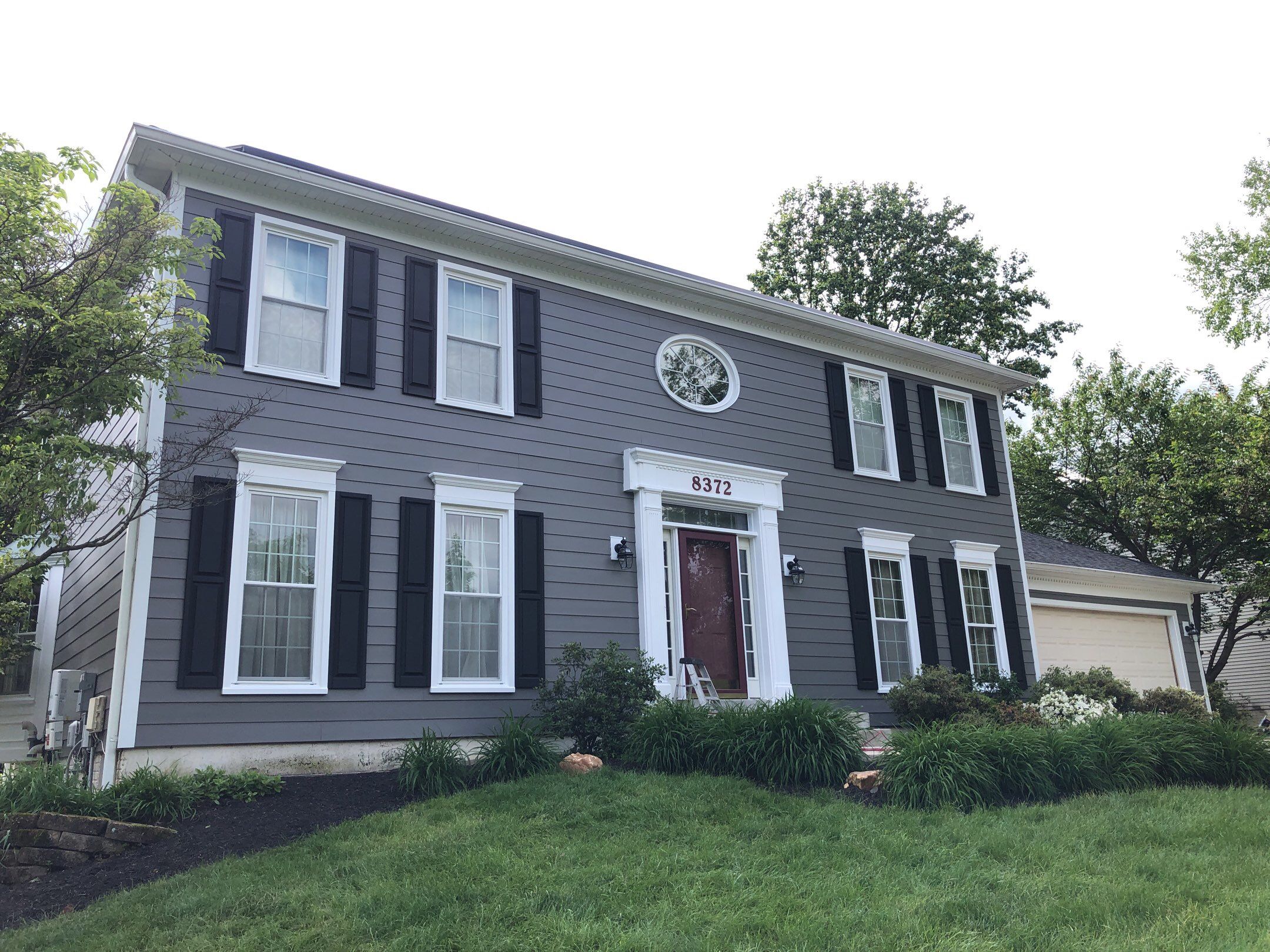 Siding Replacement using James Hardie siding by American Home Contractors