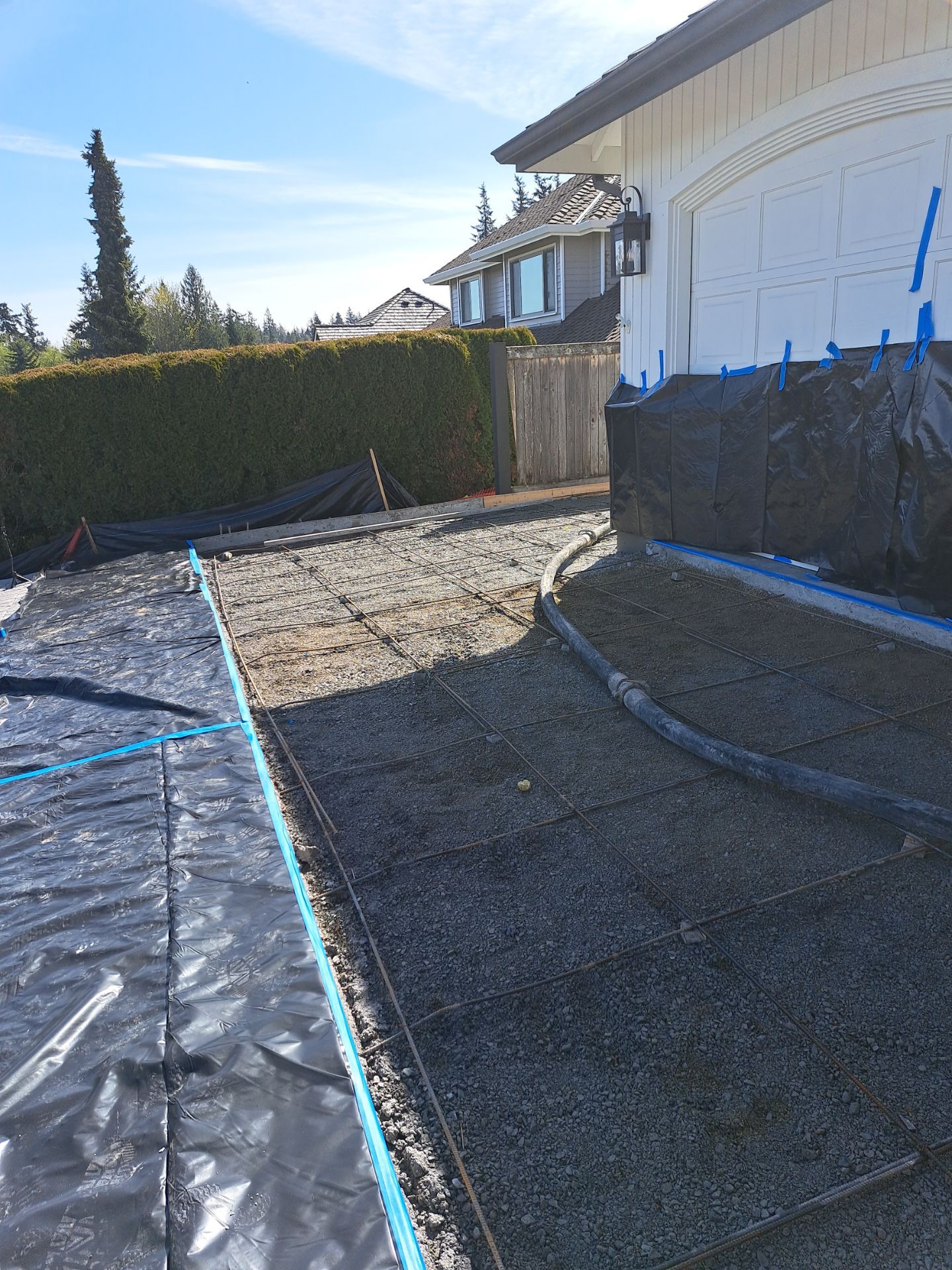 John | Stamped Concrete Driveway Makeover by Jireh Asphalt & Concrete Inc 