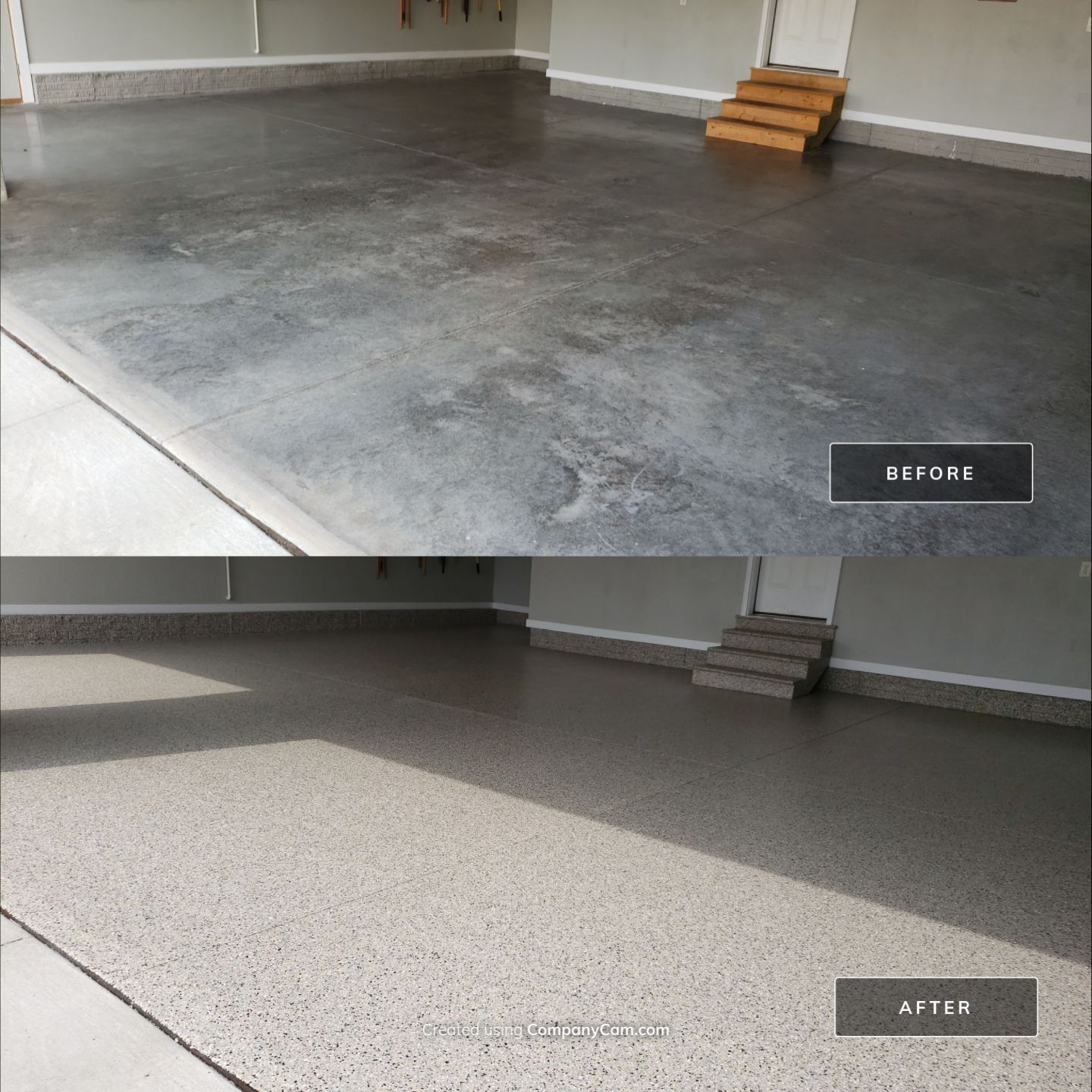 Grimes, IA Transformation: Professional Grade Garage Floor Coating by Revival Concrete Coatings
