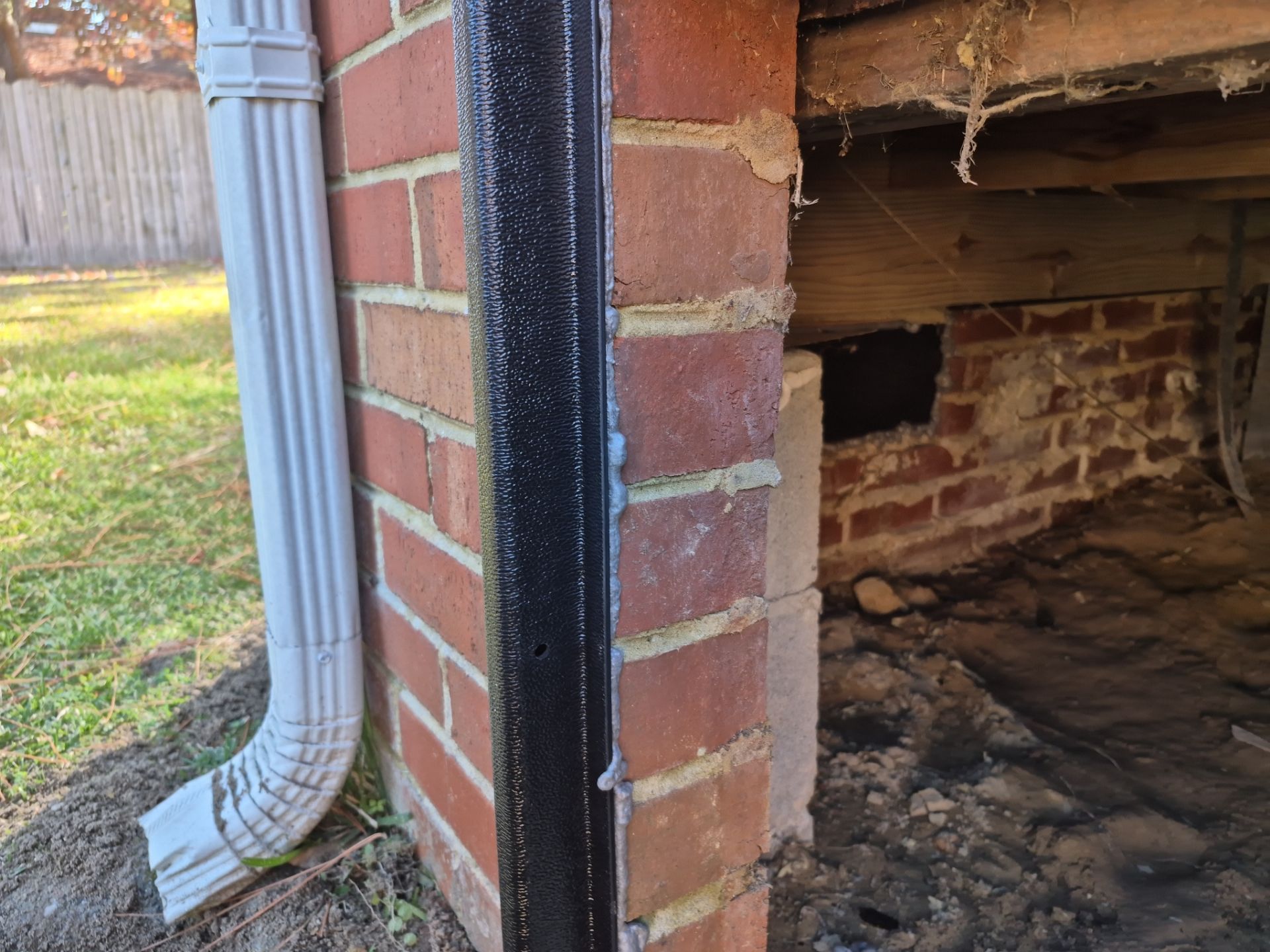 Project in Chesapeake by Patriot Crawl Space Repairs