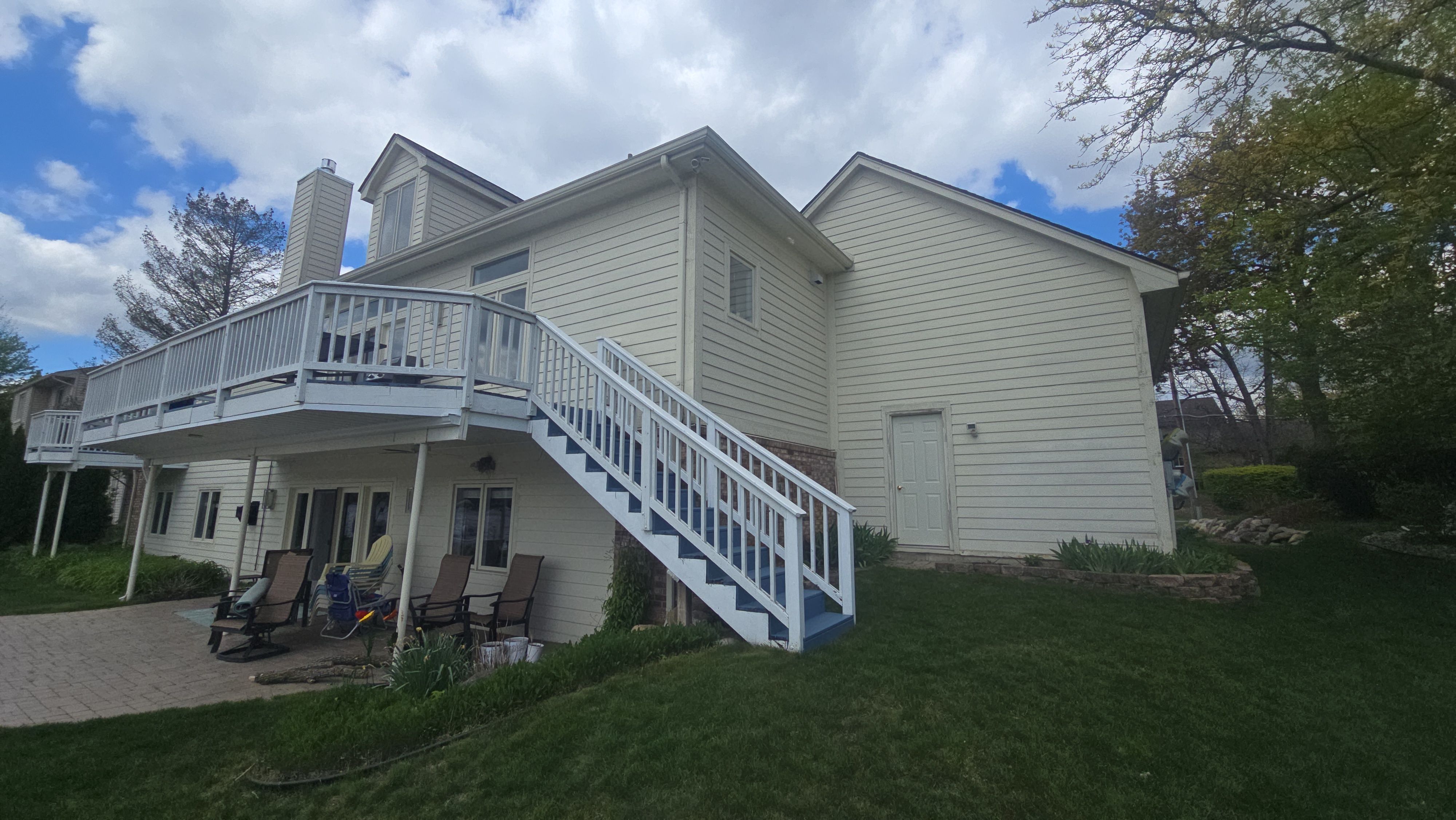 Exterior Wood Rot Repair and Trim Restoration in White Lake by Top Shelf Painter