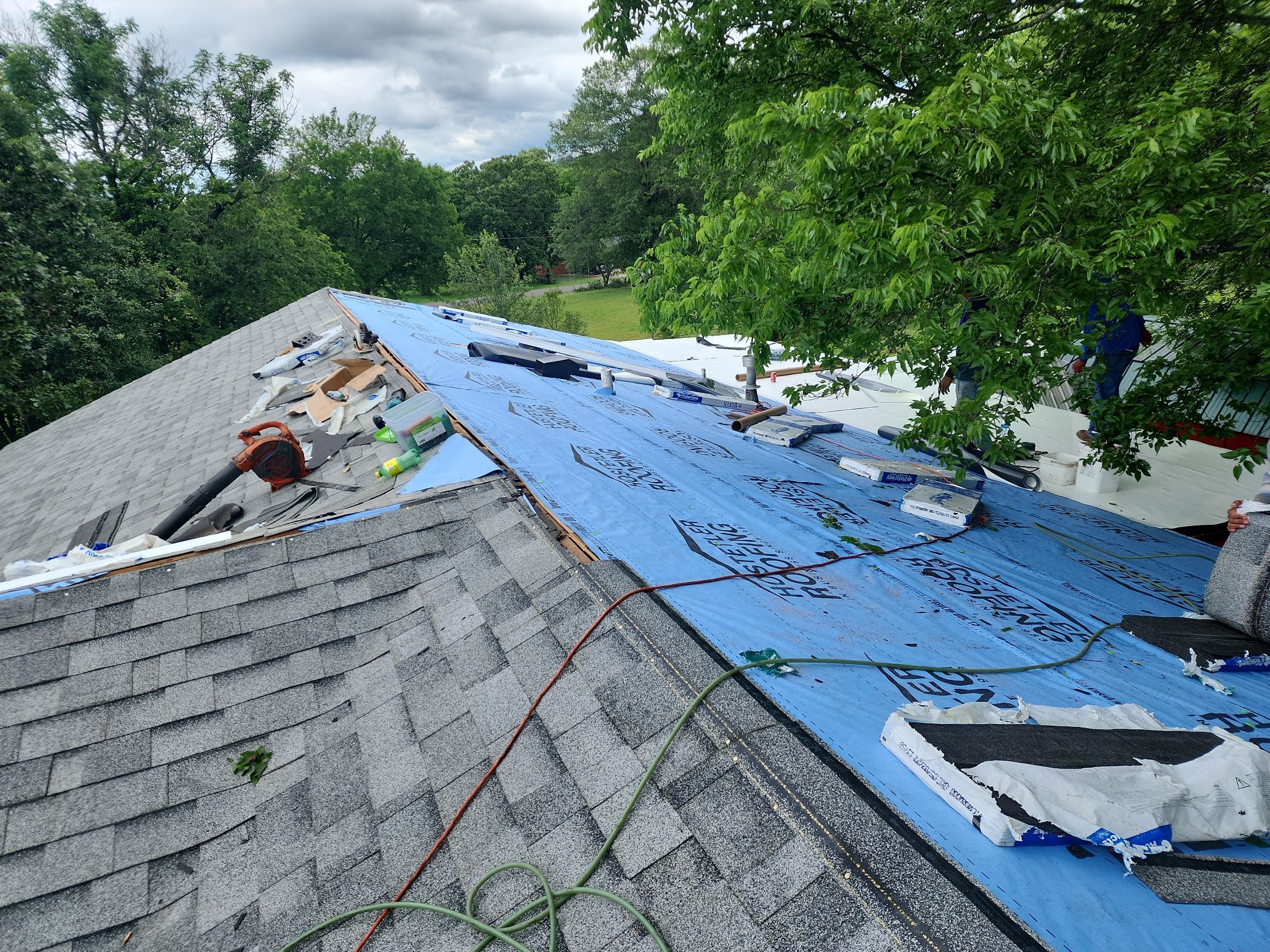 Residential Shingle Reroof using Malarkey Vista by Hostetler Roofing