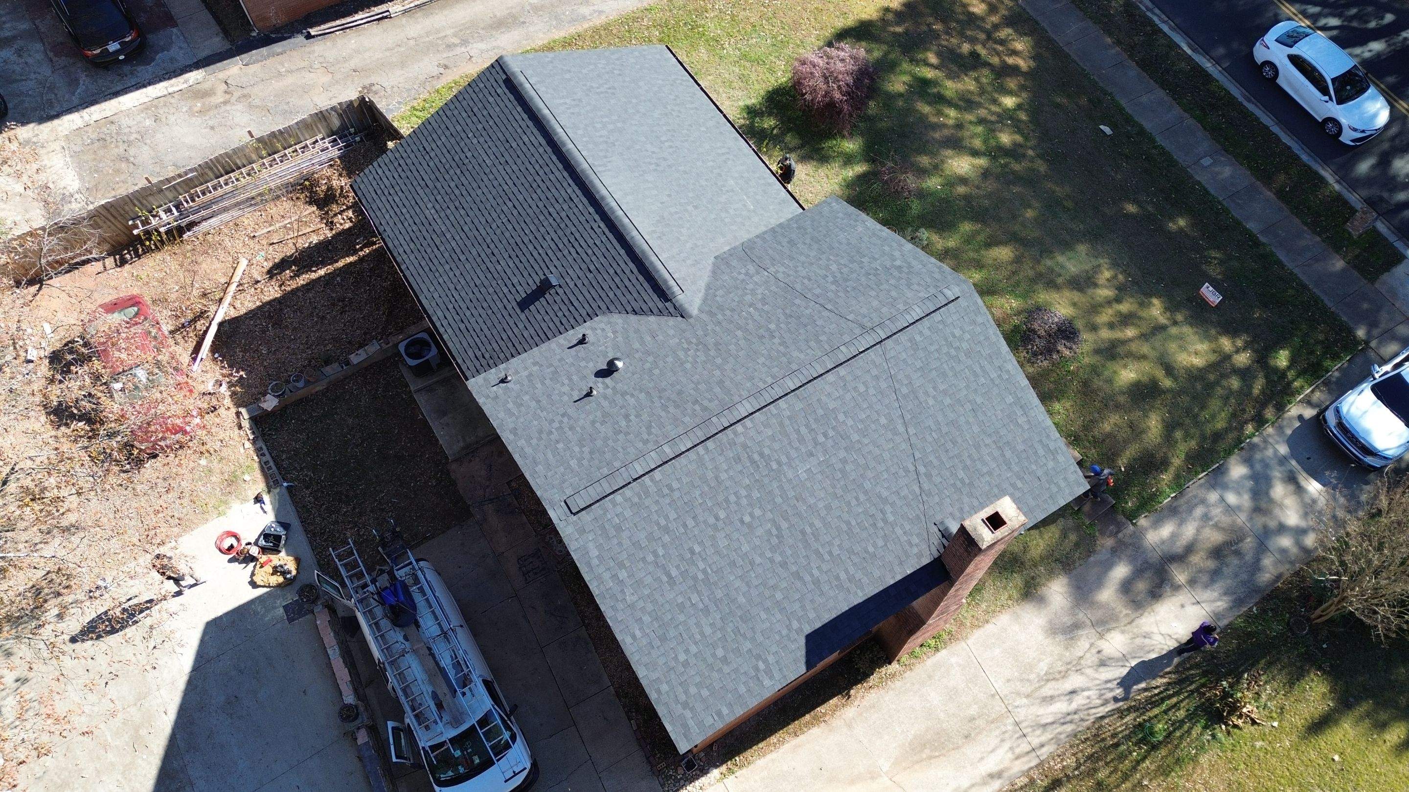 Roof replacement by hail and wind damage by Just Brilliant Restoration JBR