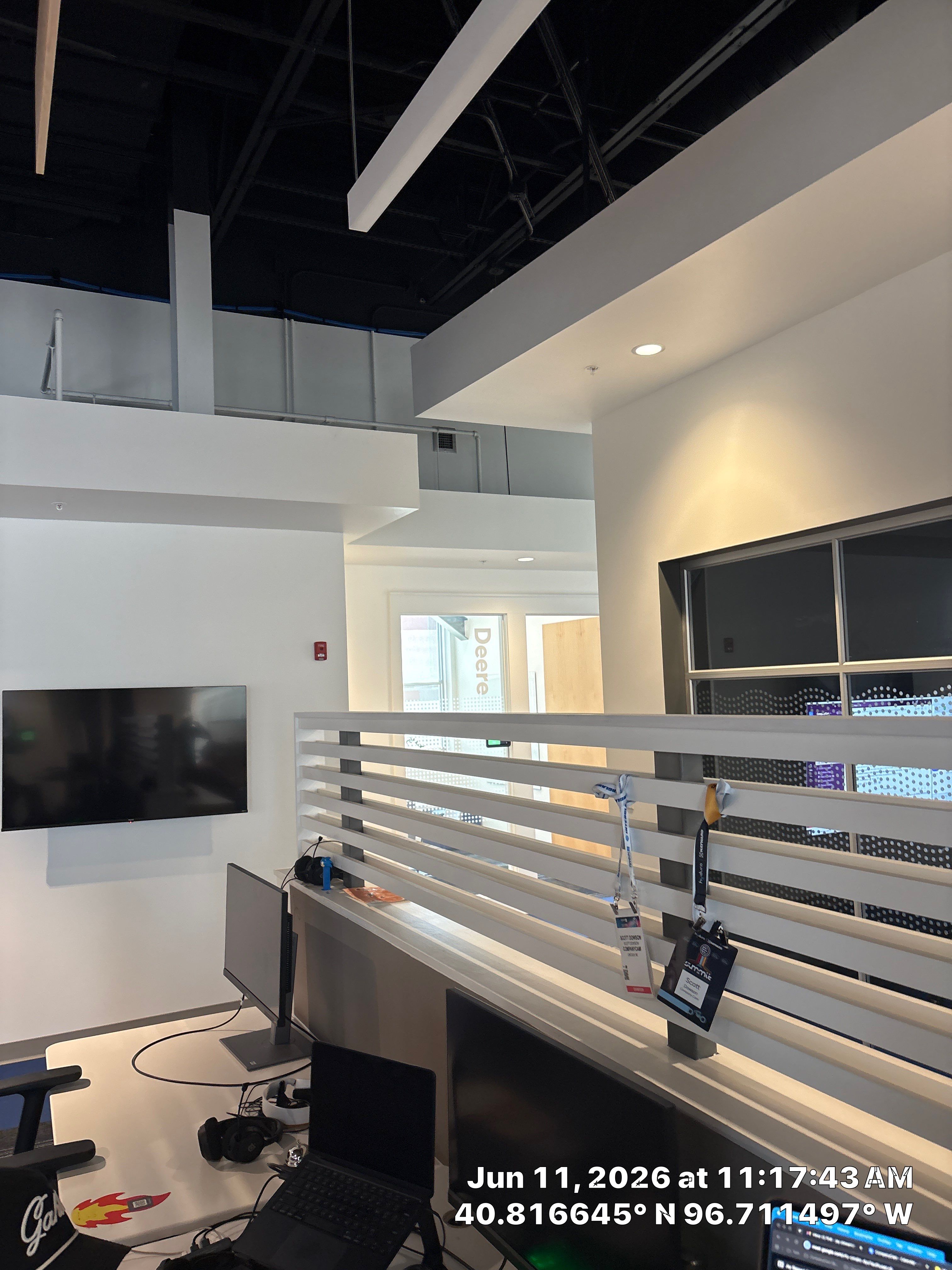 Modern Office Remodel Featuring Industrial Ceilings and Glass Partitions in Lincoln by CompanyCam Sales Demo