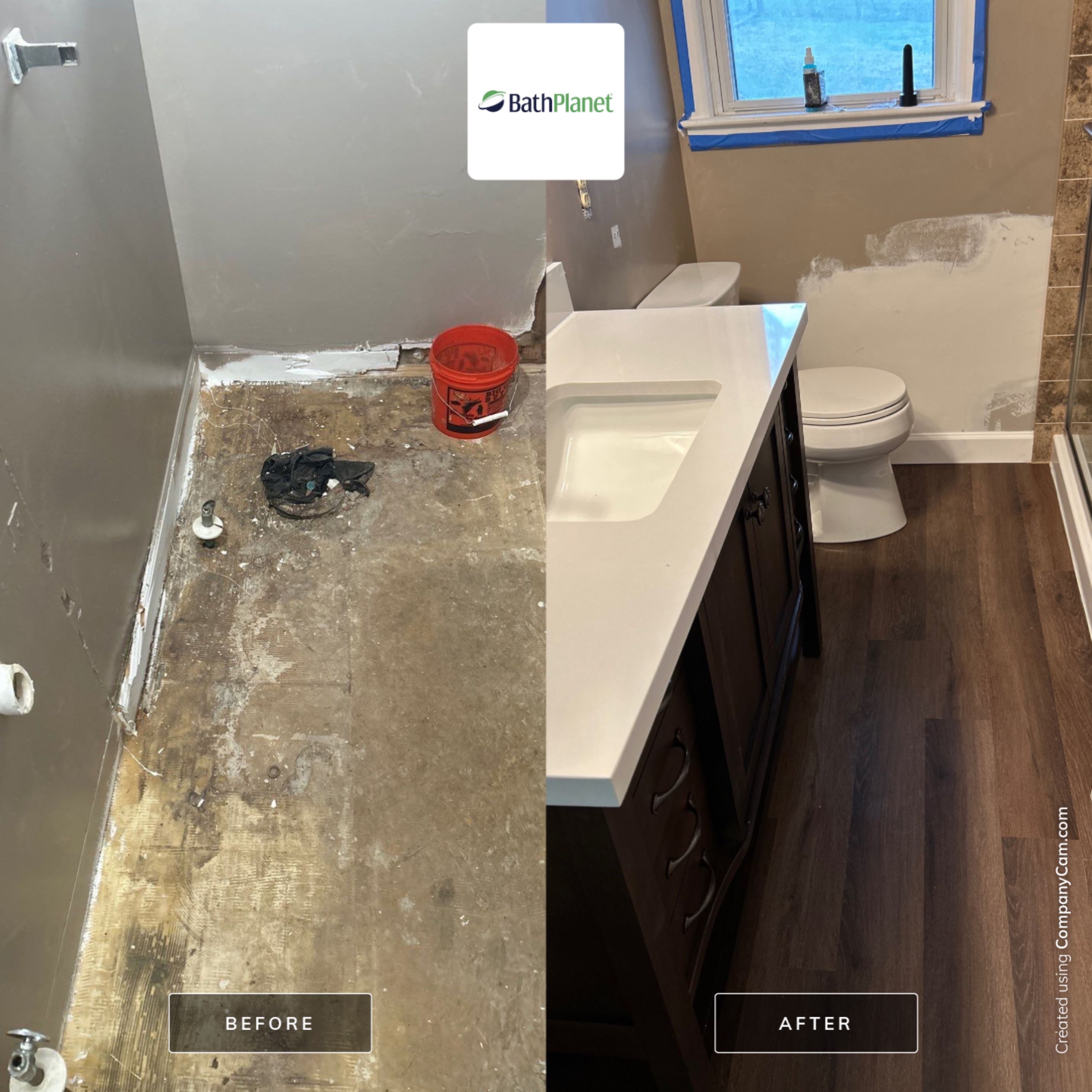 Gutted to Beautiful by BathPlanet SW Virginia