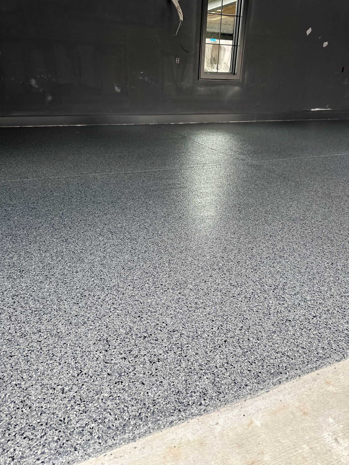 Garage Floor Coating using Nightfall by My Garage Floor Guys