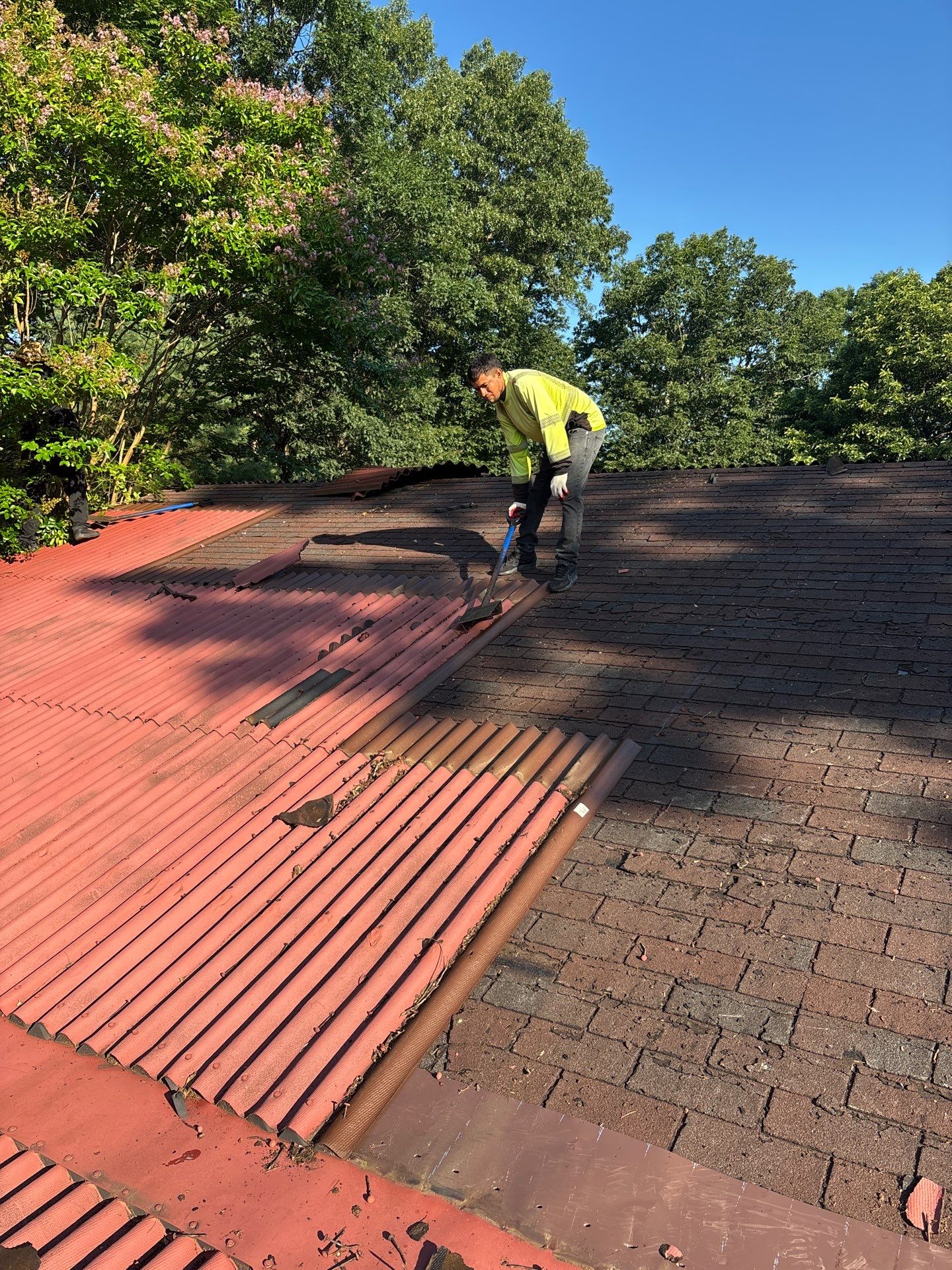 Roof Replacement - Landmark PRO Red Oak by Winchester Roofing