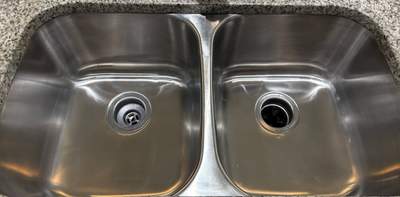 Stainless Steel Sink / Scratches Removal