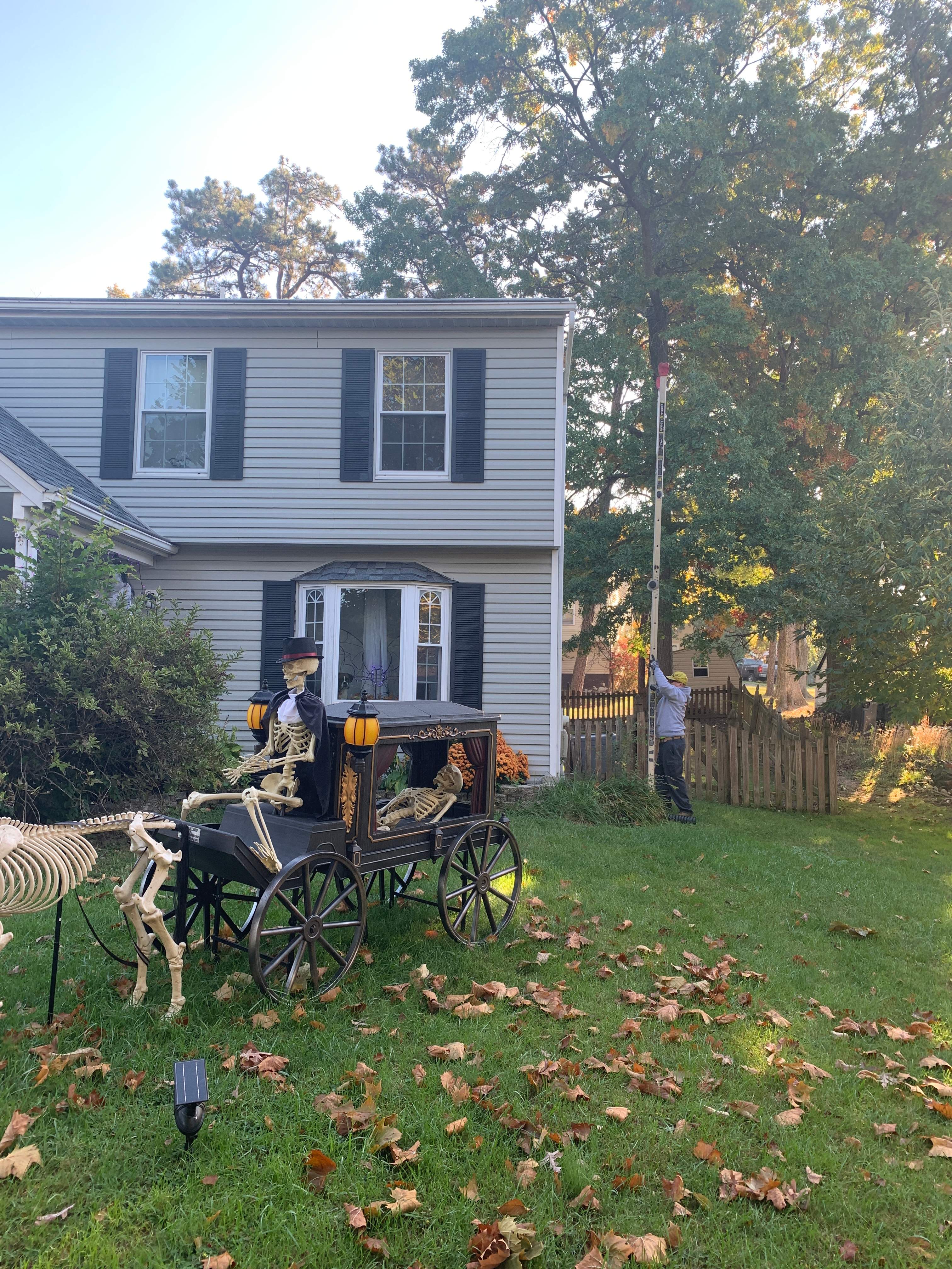 Gutter Installation using 5" Seamless Gutters by Matter Construction, LLC