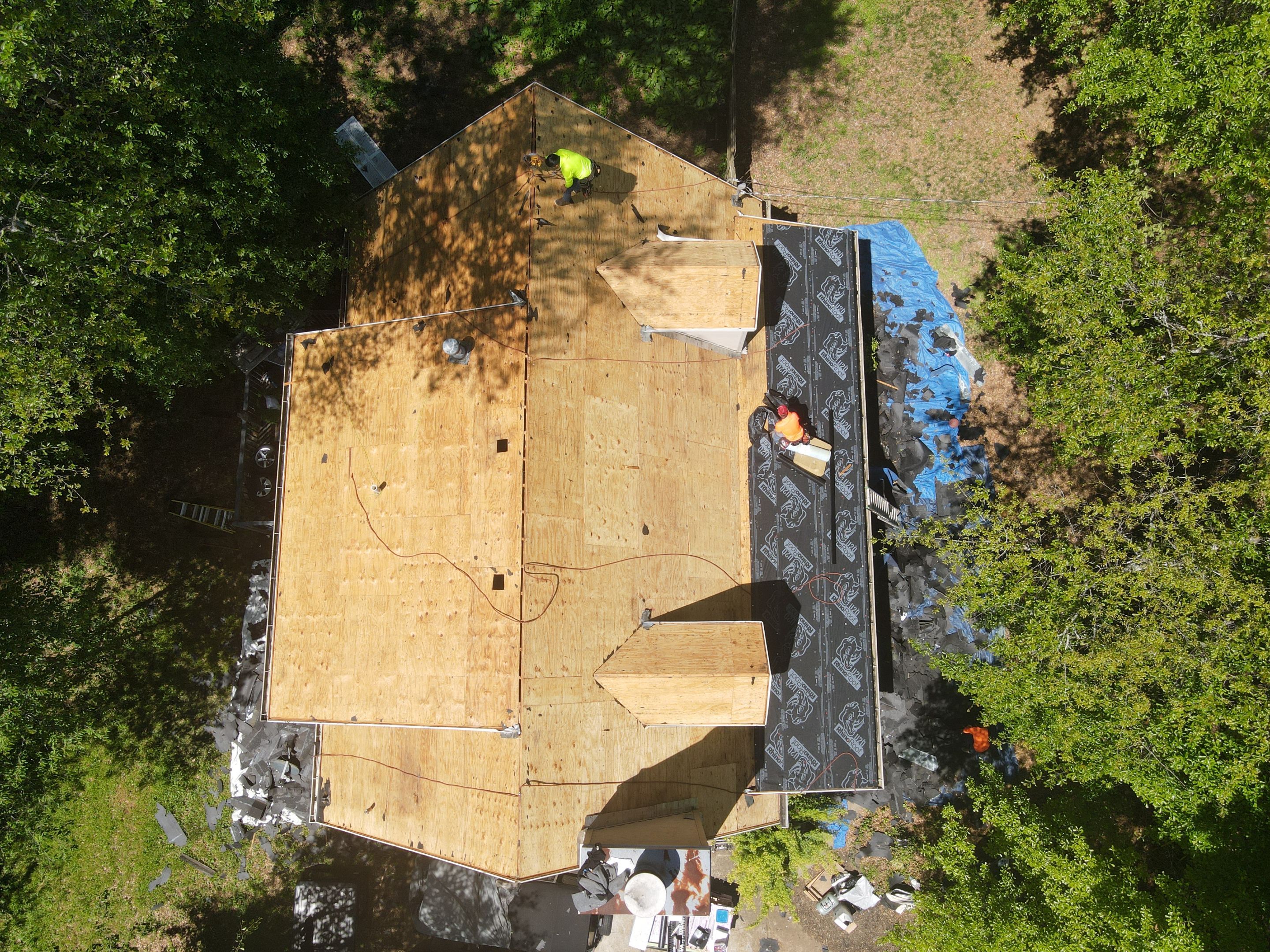Residential Roofing Installation using Owens Corning by Inspector Roofing and Restoration