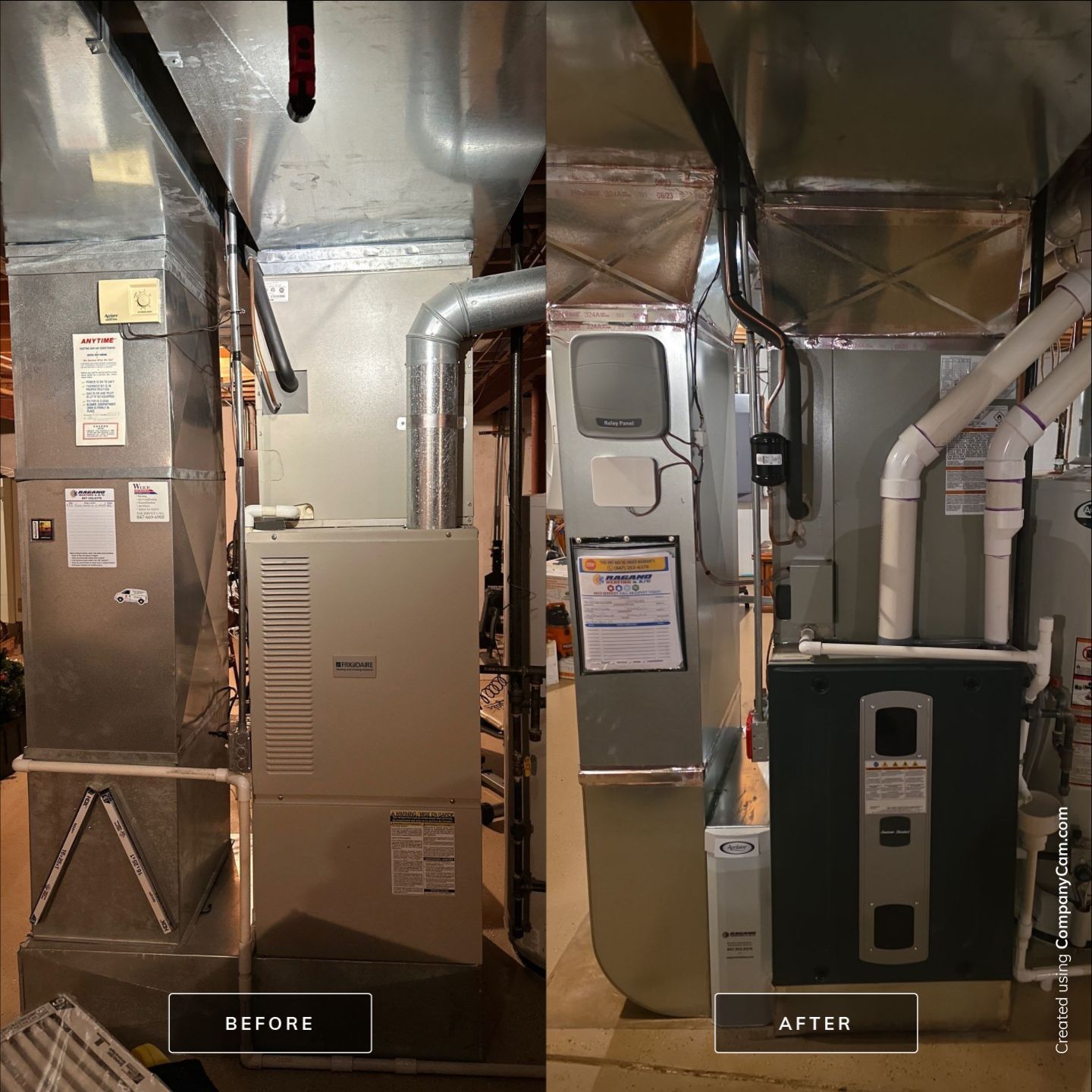 5 Ton American Standard Dual Fuel System by Ragano Heating & Air Conditioning Inc