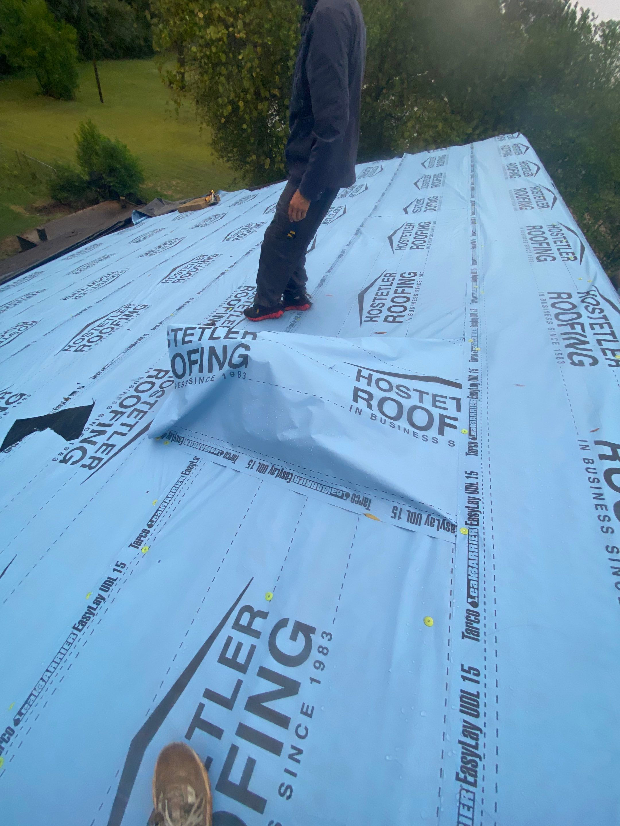 Residential Shingle Reroof using Malarkey Vista by Hostetler Roofing