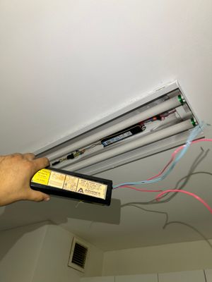 Ballast Replacement Restores Lighting | Electrical Repair in Jersey City