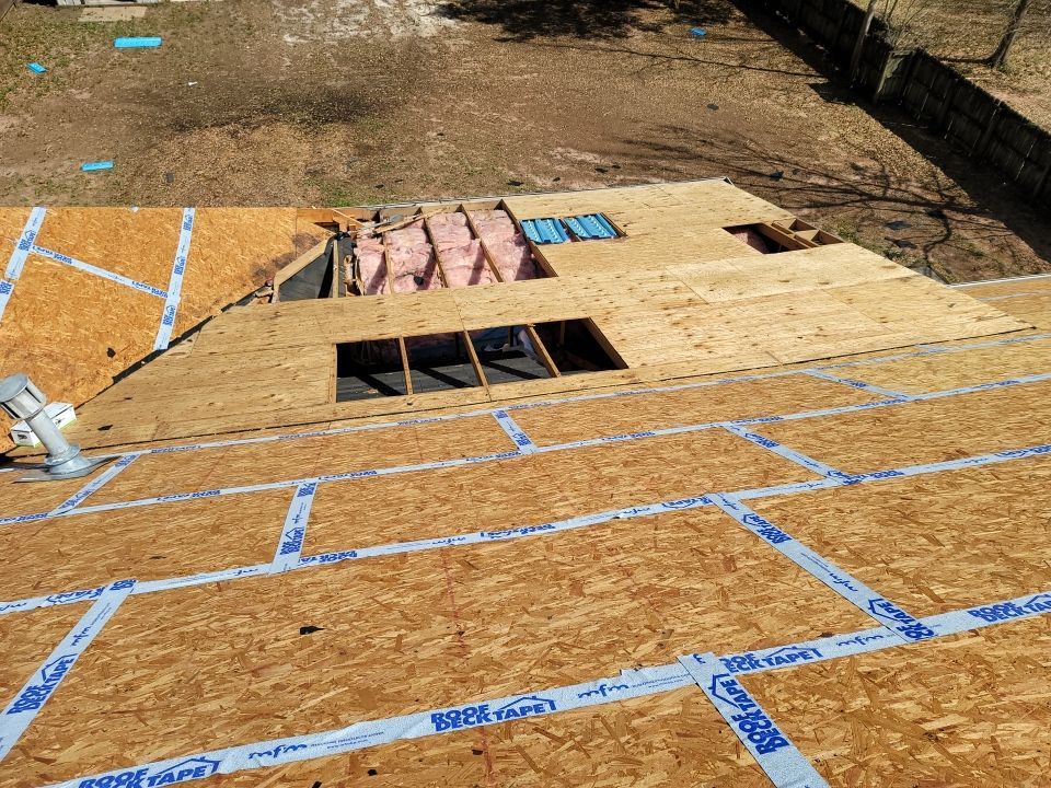 Residential Roofing Installation using Roof Replacement by American Roofing & Construction LLC
