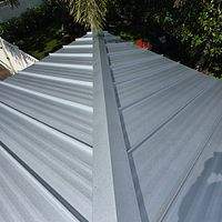 24ga 1.5" Mechanical Seam Mill Finish by Total Roofing System The Metal Roof Experts