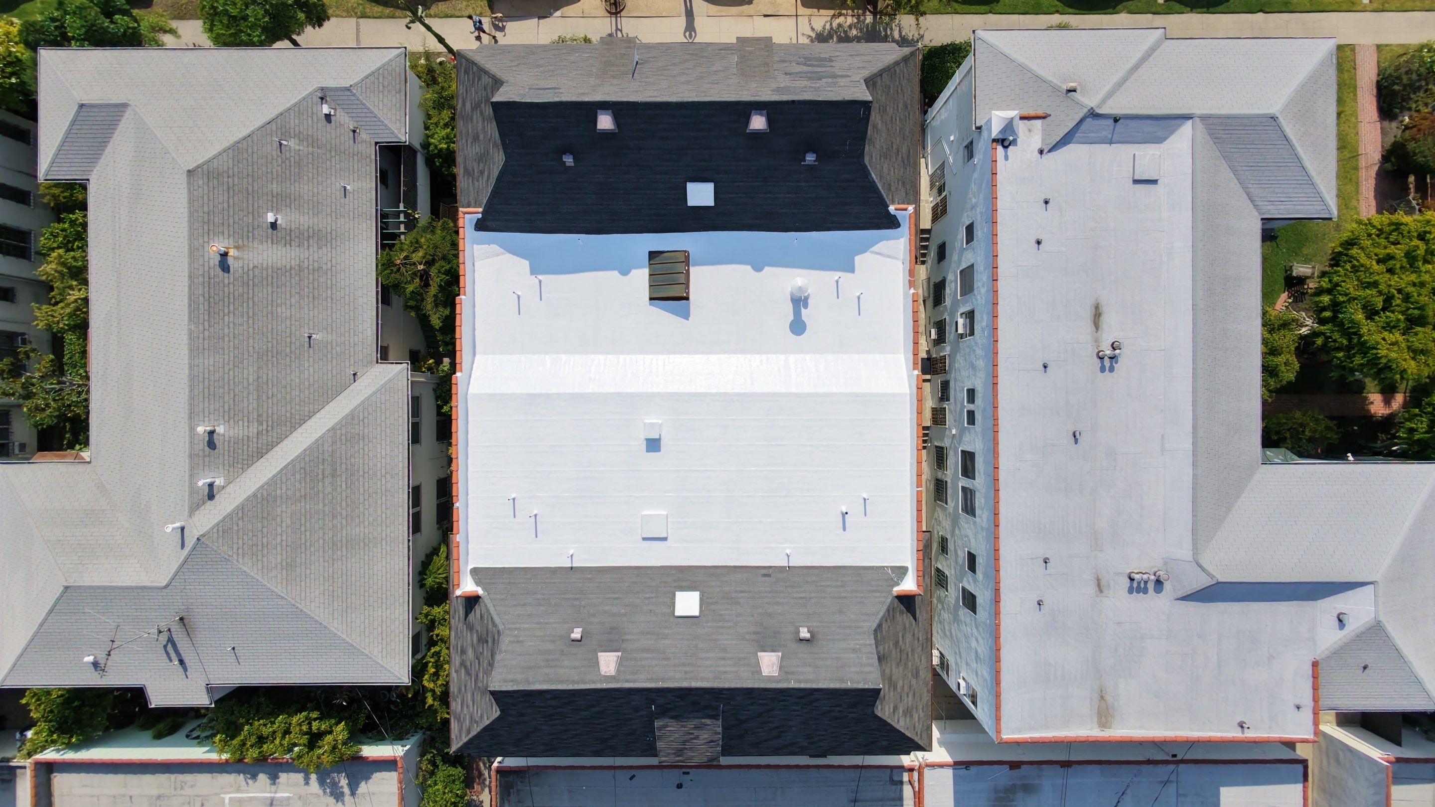 Apartment Building in West Hollywood, CA by Hull Brothers Roofing