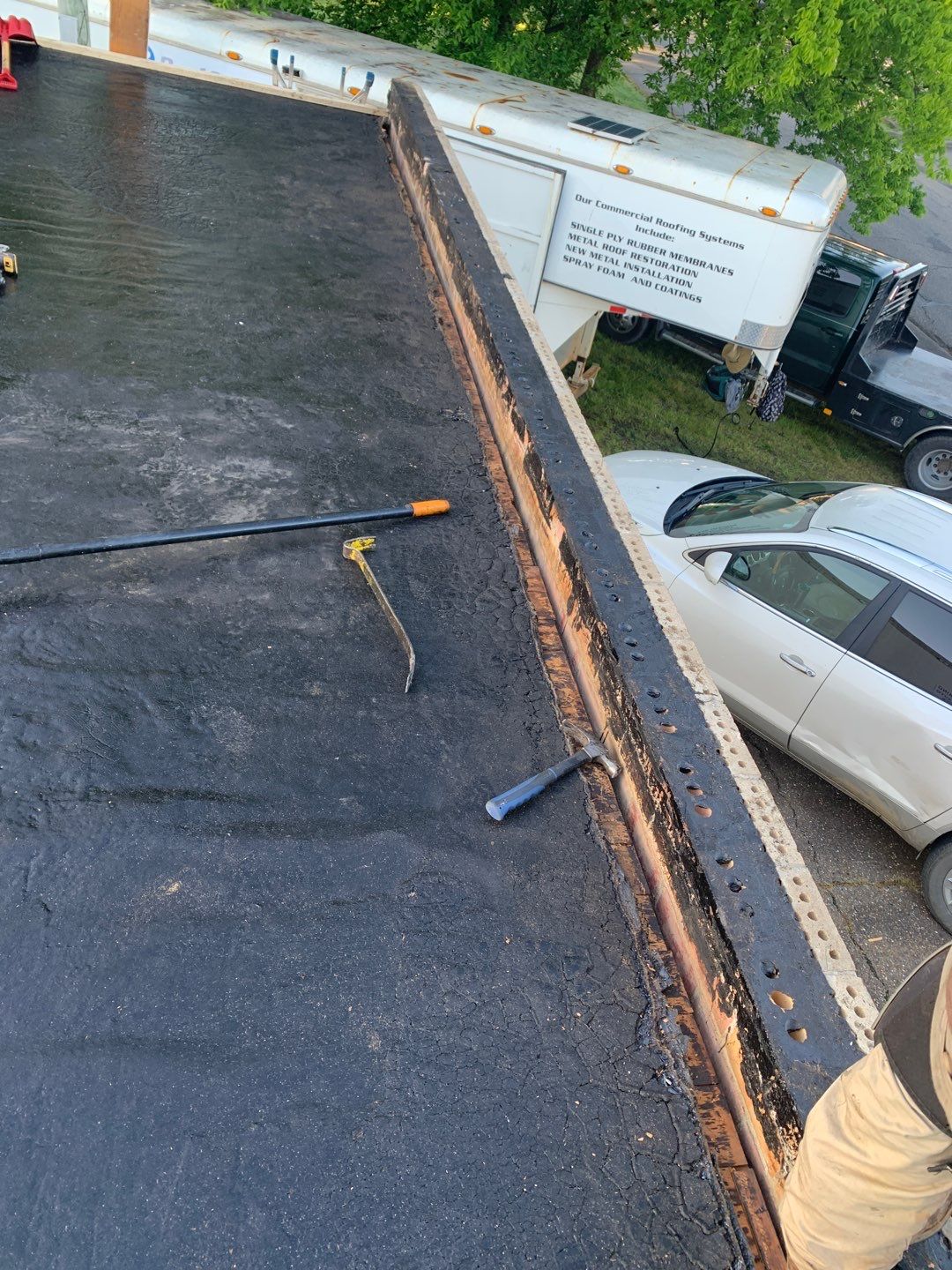 Store Building in Hope by Hostetler Roofing