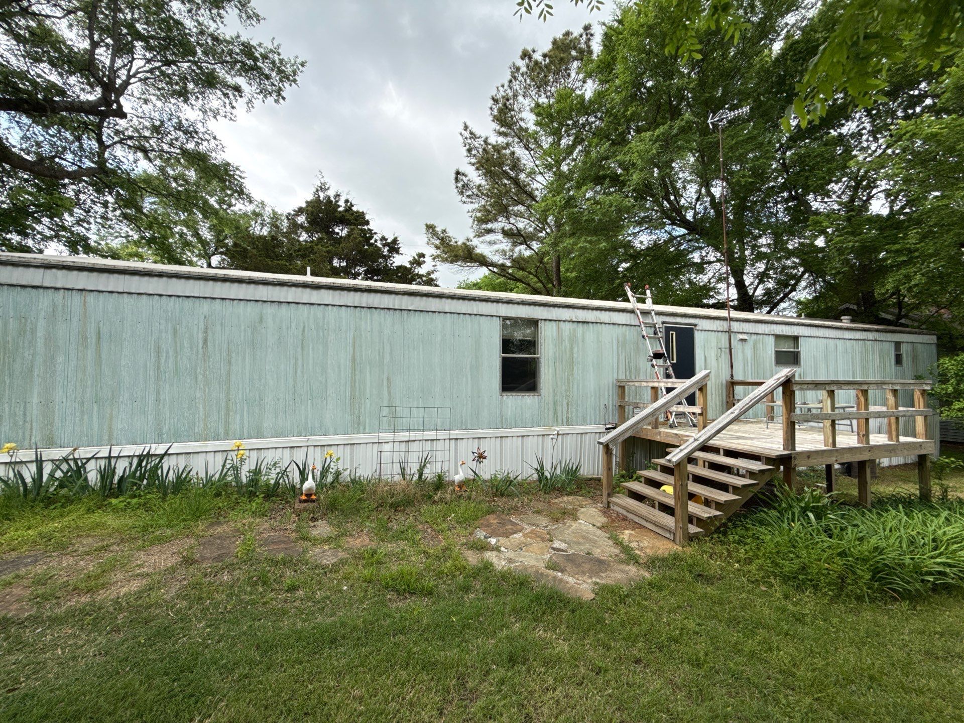 Metal roof installation by In & Out Construction & Remodeling, LLC