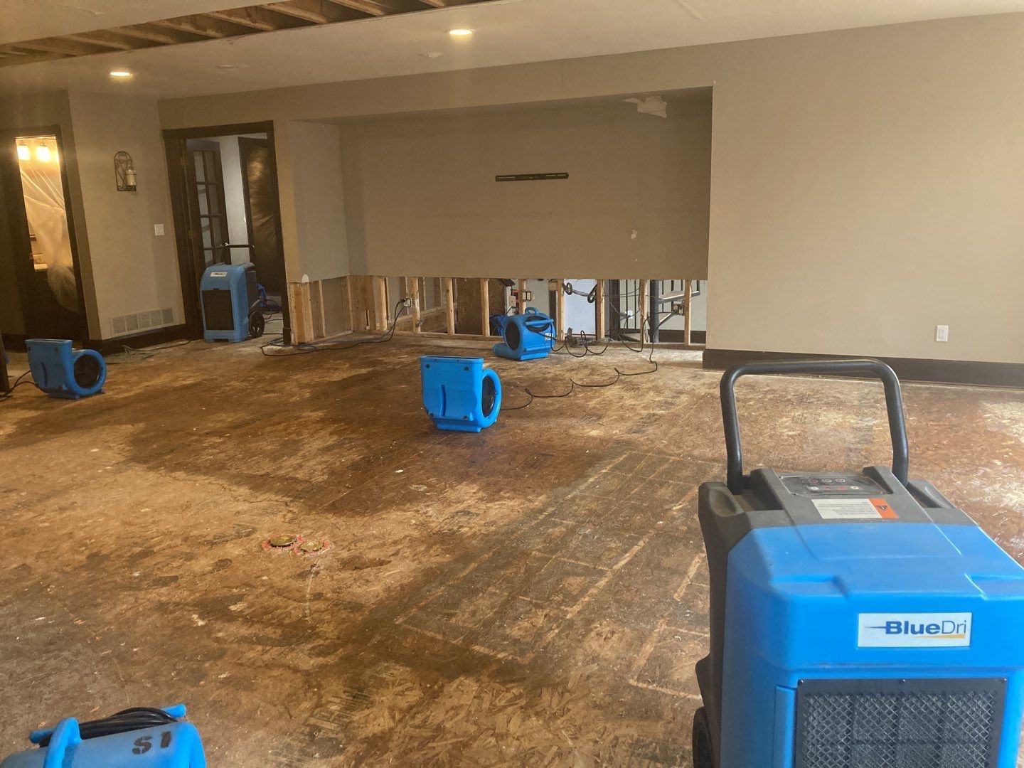 Water Damage Throughout Main Floor, Basement, and Crawl Space by Accountable Home Services
