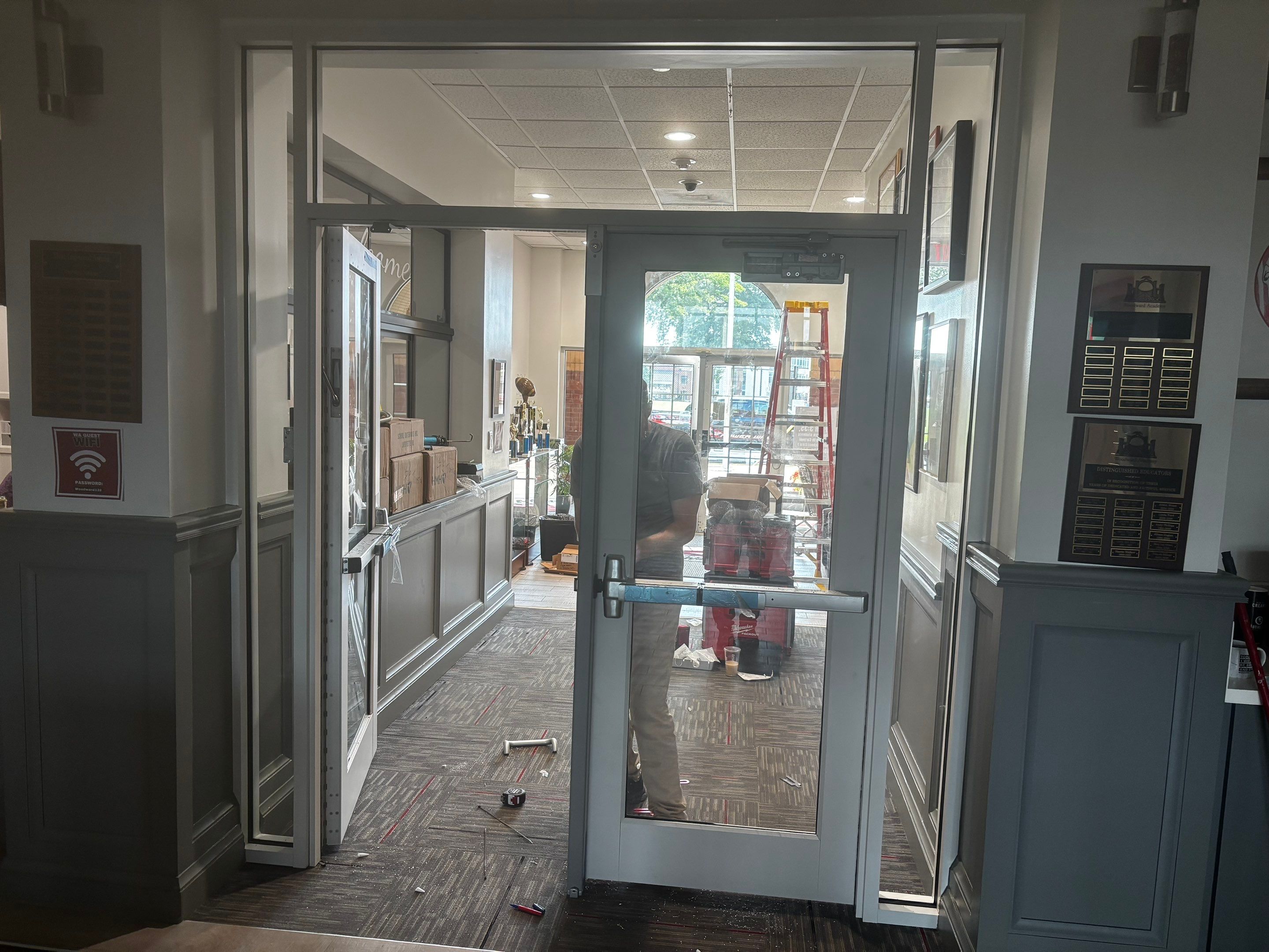 Commercial Interior Painting and Wall Prep for Atlanta Academy by PGP Surface Solutions, LLC