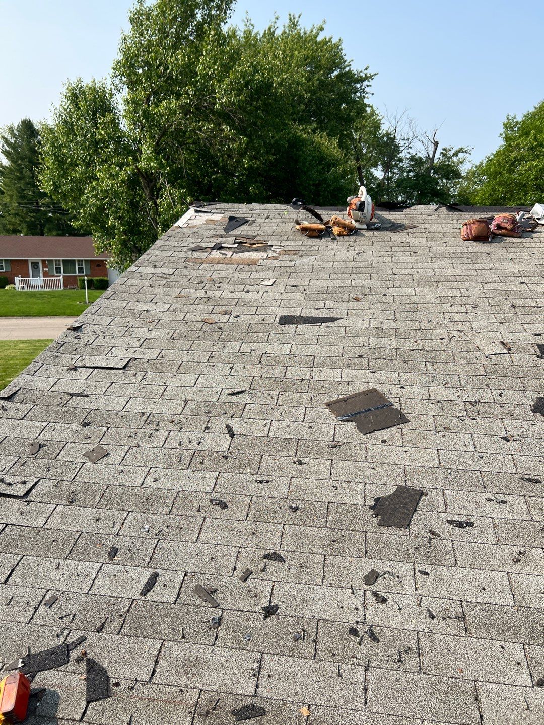 Residential Roofing Installation using GAF Timberline HDZ Mission Brown by Nitro Roofing and Construction