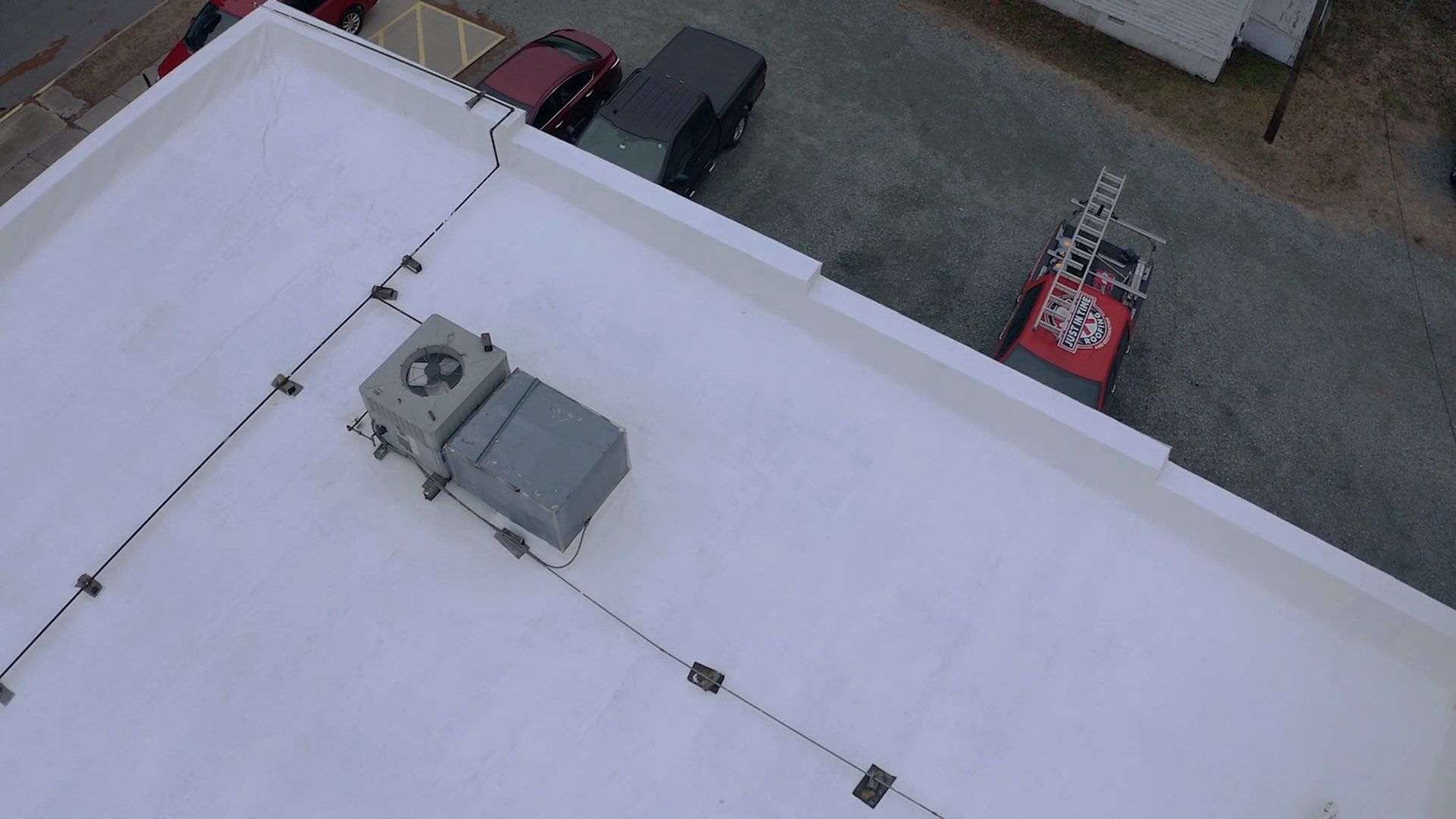 Commercial Roof Restored by Just In Time Roofing and Restoration